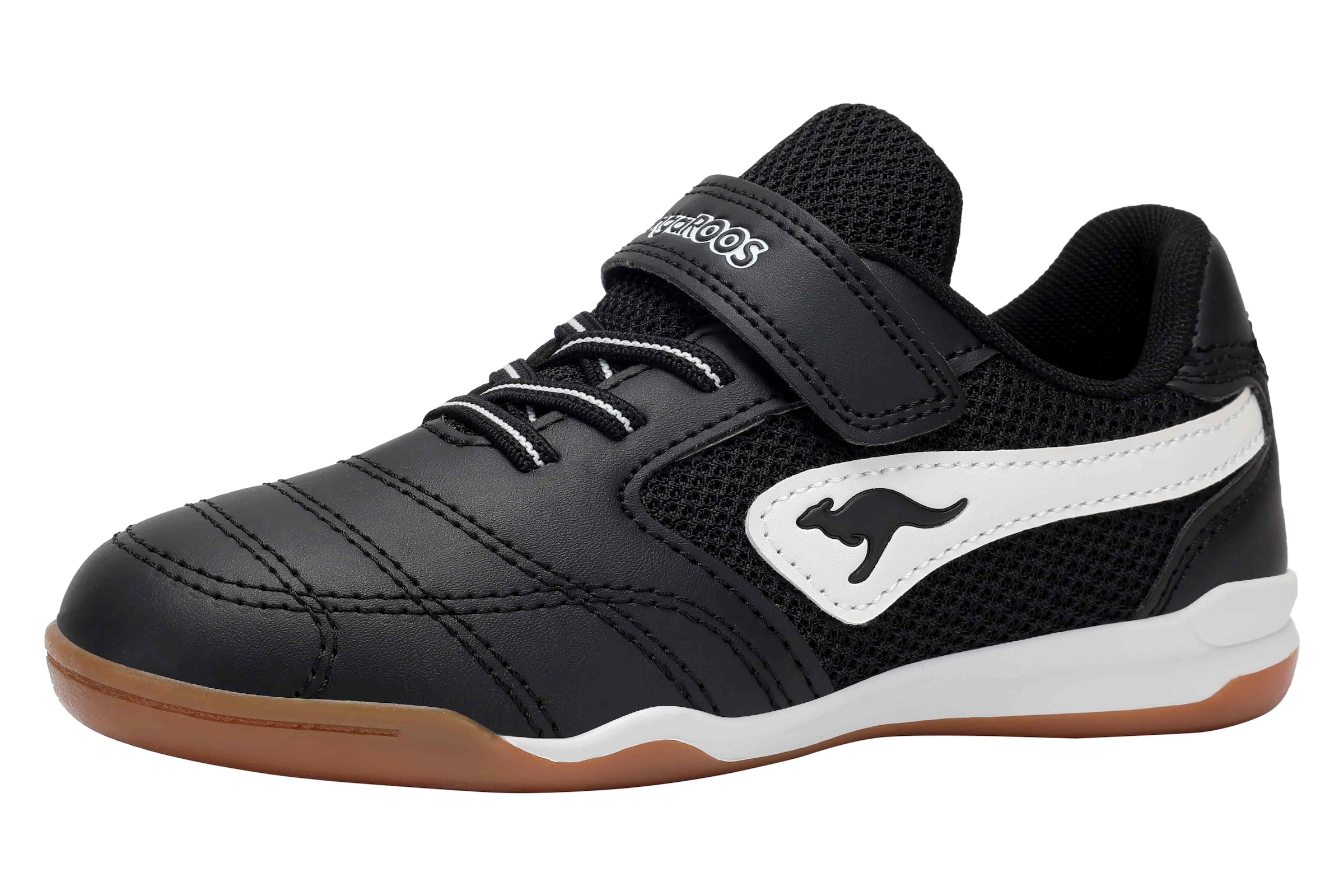 KangaROOS Indoorschuh "K-BRACEYARD EV" Hallenschuh für Kinder und Jugendliche, mit Klettverschluss