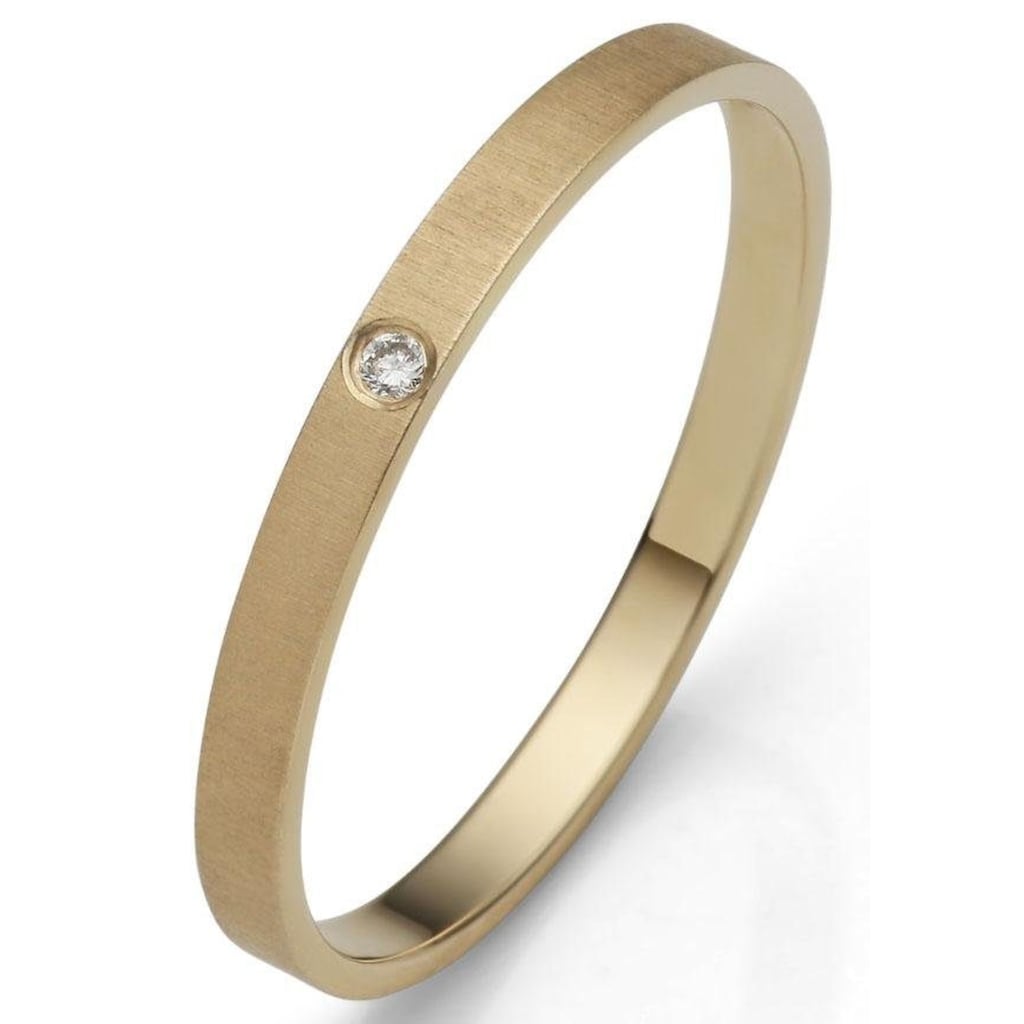 Firetti Trauring »Schmuck Geschenk Gold 375 Hochzeit Ehering "LIEBE"«