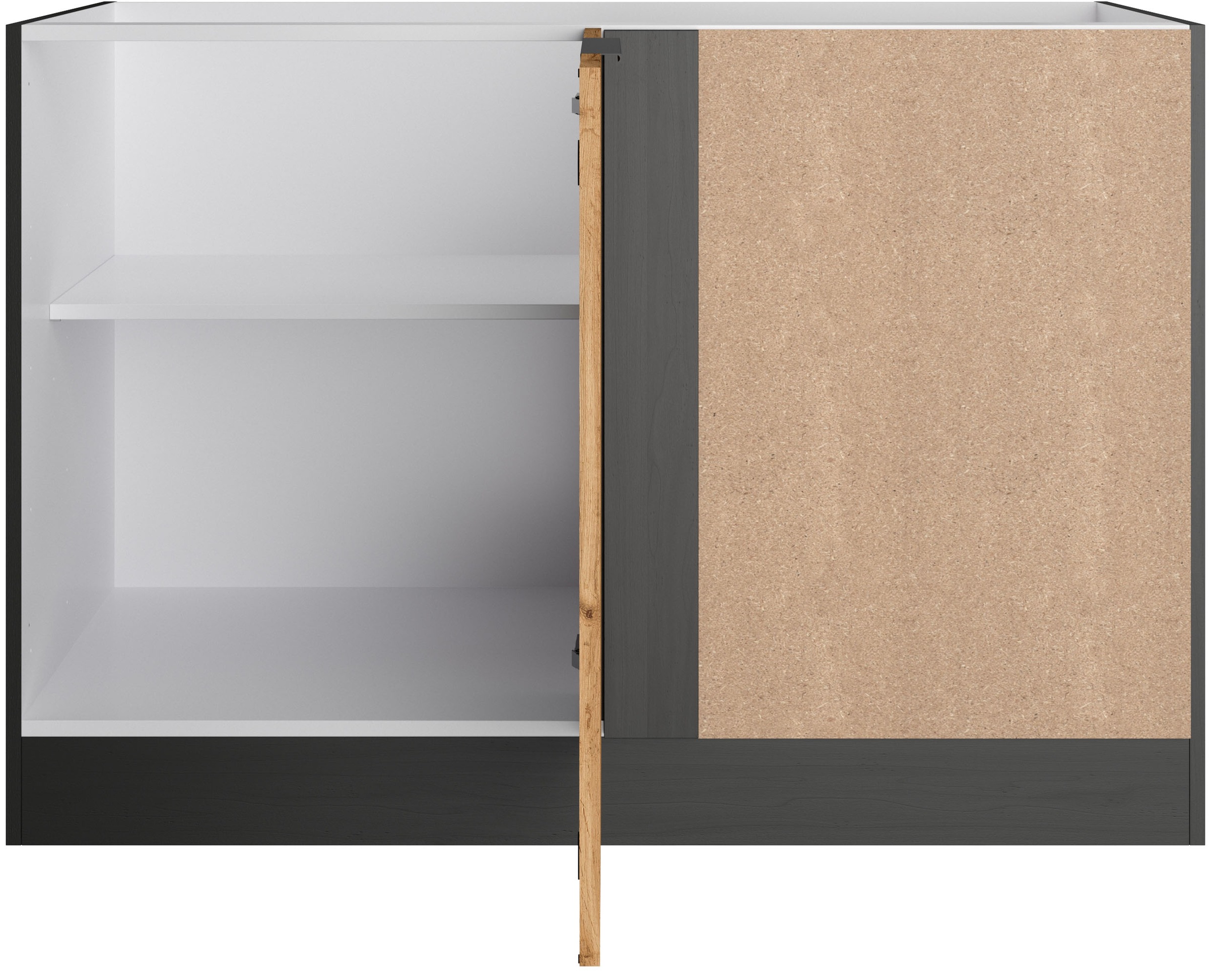KOCHSTATION Eckunterschrank »KS-Lagos«, Breite 120 cm, 1 Tür
