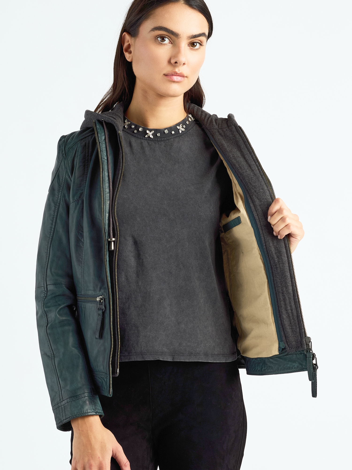 Maze Lederjacke »Brayford«