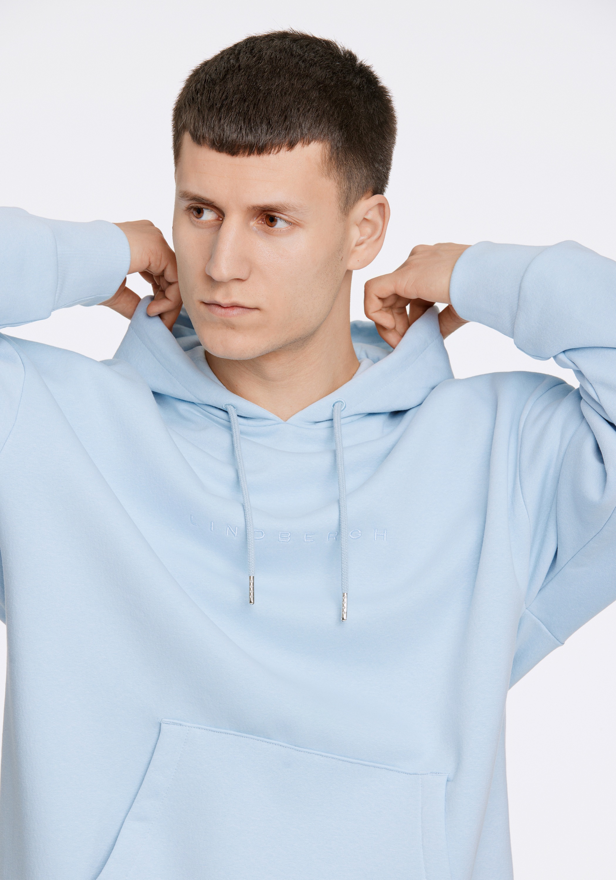 Lindberg Hoodie Oversize Fit Blue L 2