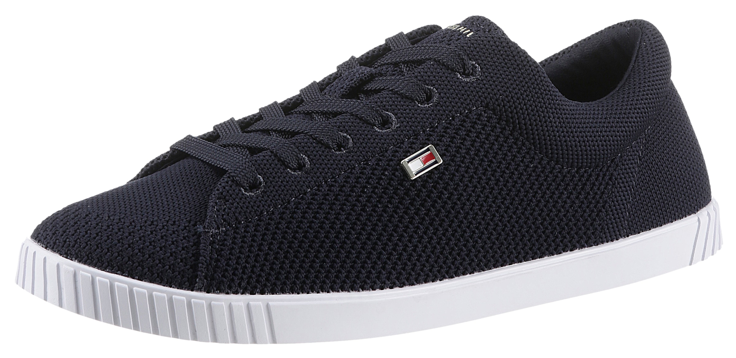 TOMMY HILFIGER SNEAKER »FLAG LACE UP SNEAKER KNIT« Fr...