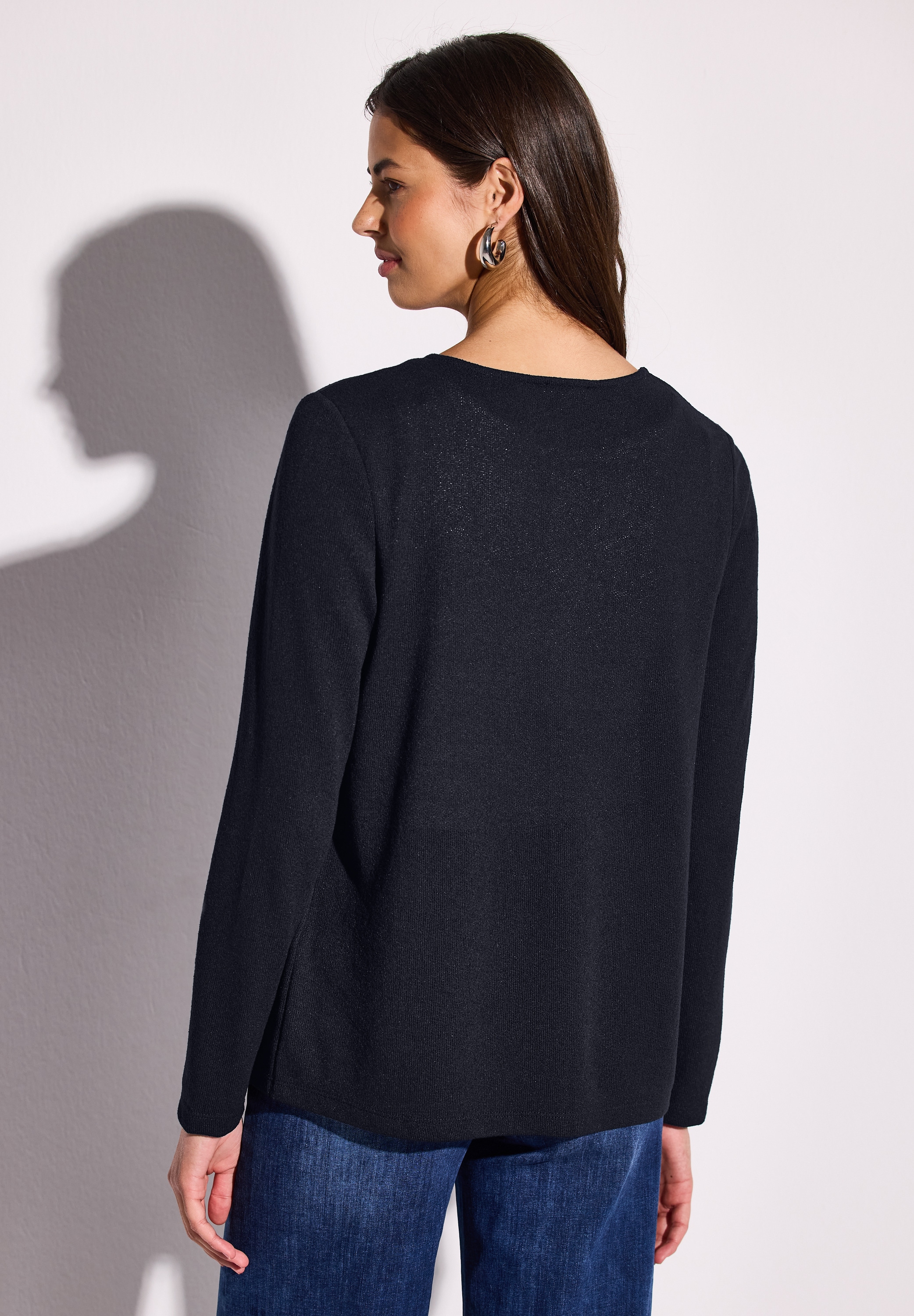 STREET ONE Cardigan, verschlusslos