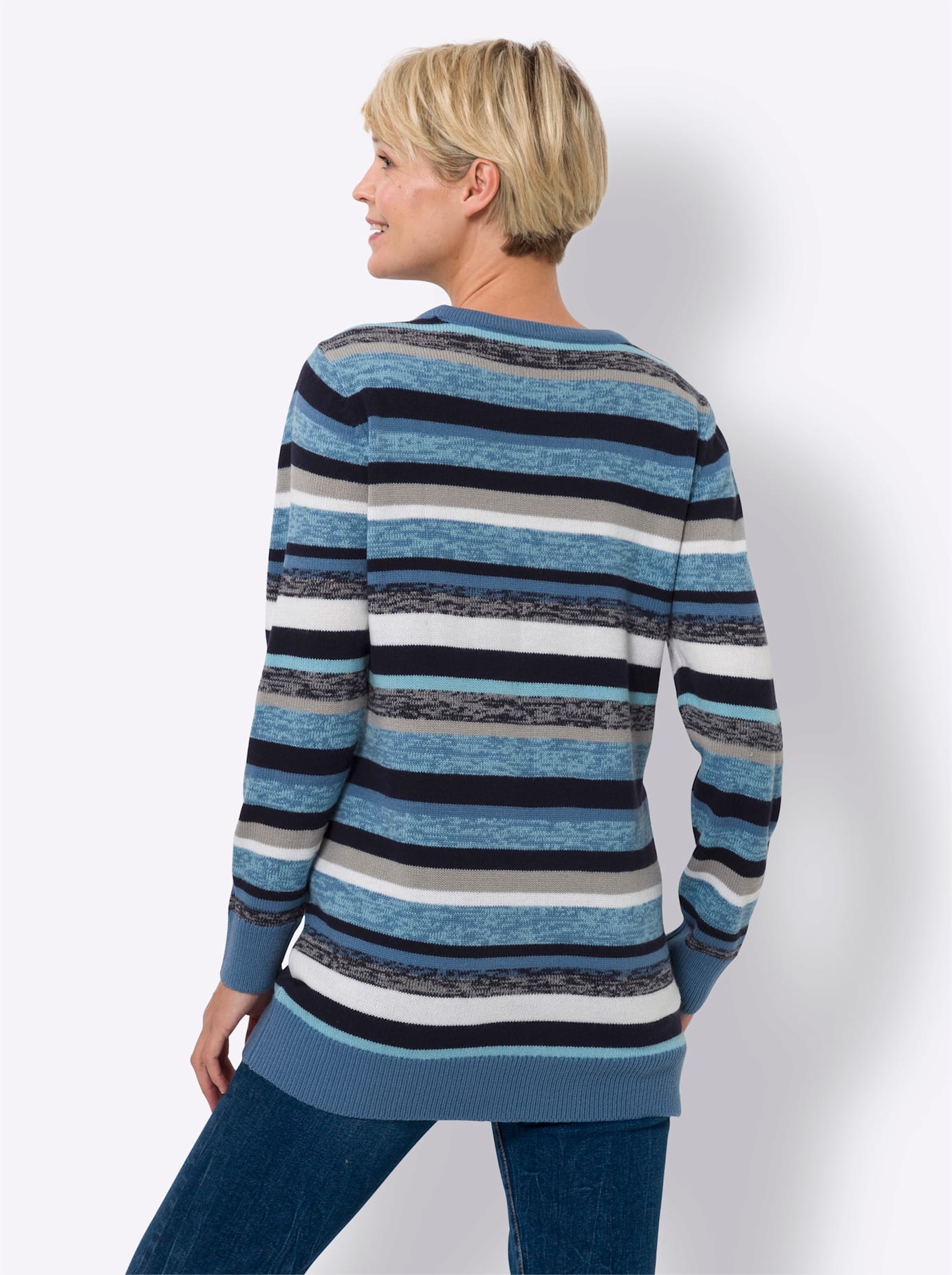 Classic Basics Longpullover "Long-Pullover" günstig online kaufen