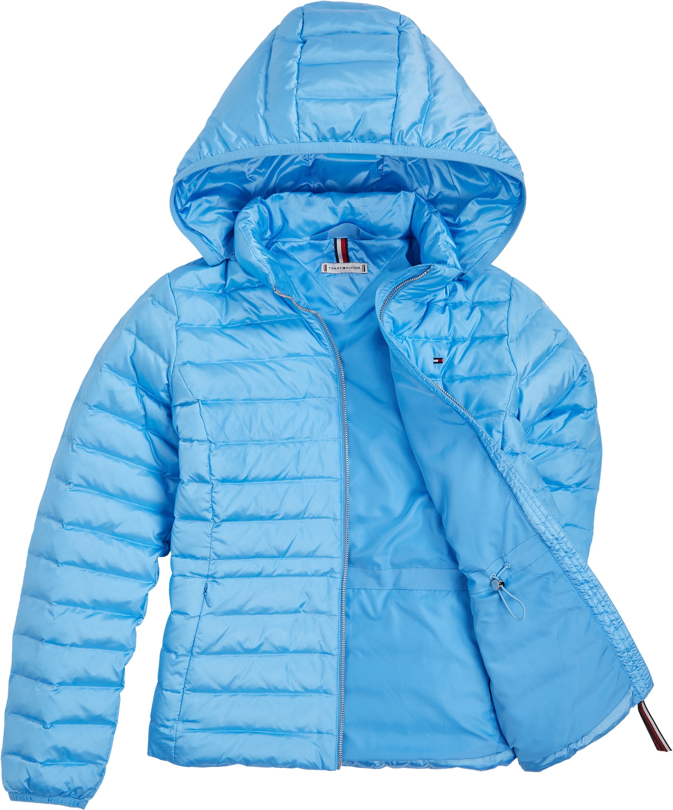 Tommy Hilfiger Curve Steppjacke »CRV FEMININE LW DOWN JACKET«, mit Kapuze, PLUS  SIZE CURVE,mit Tommy Hilfger Markenlabel für kaufen | BAUR