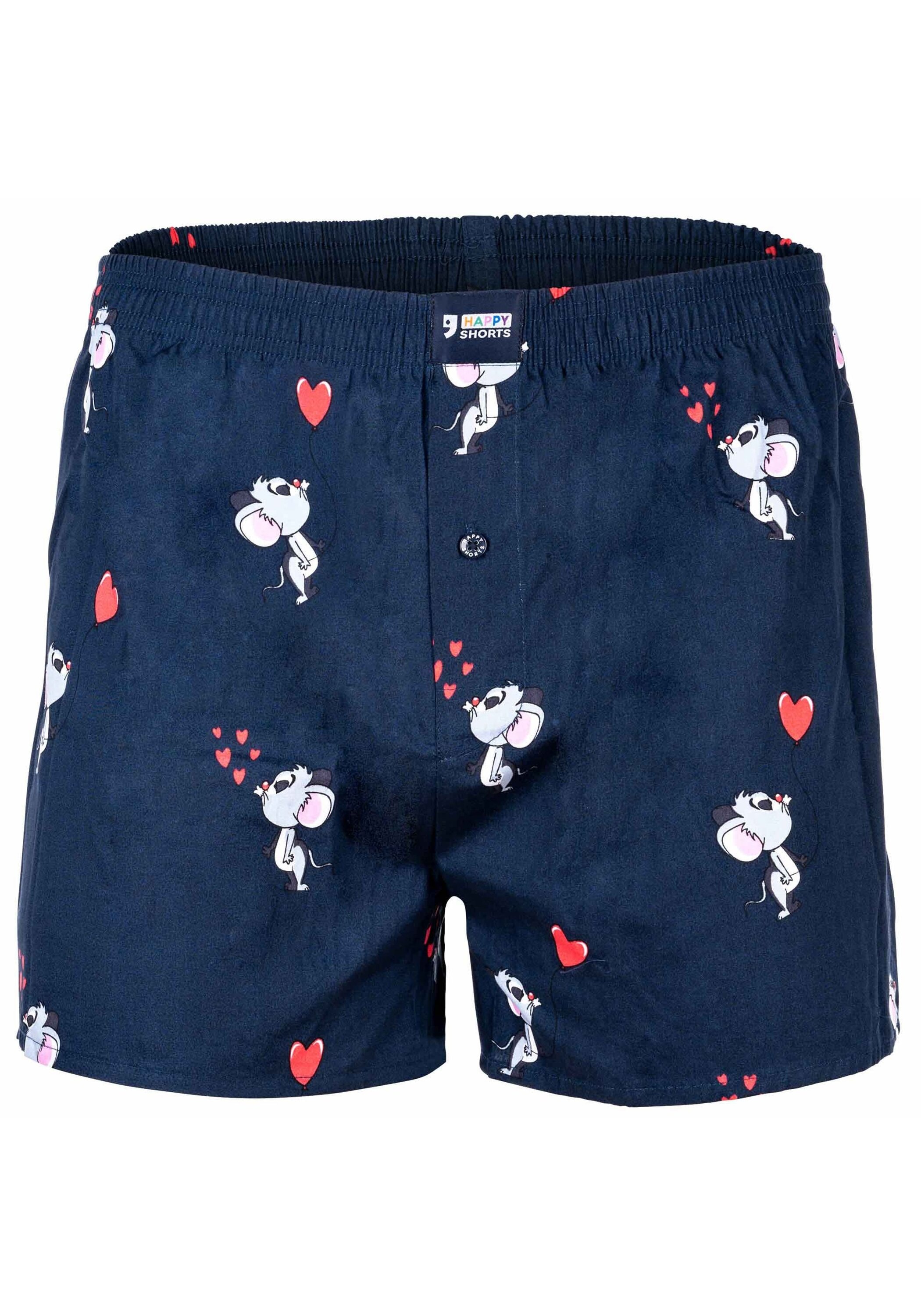 HAPPY SHORTS Boxershorts "Web-Boxershorts 1er Pack"