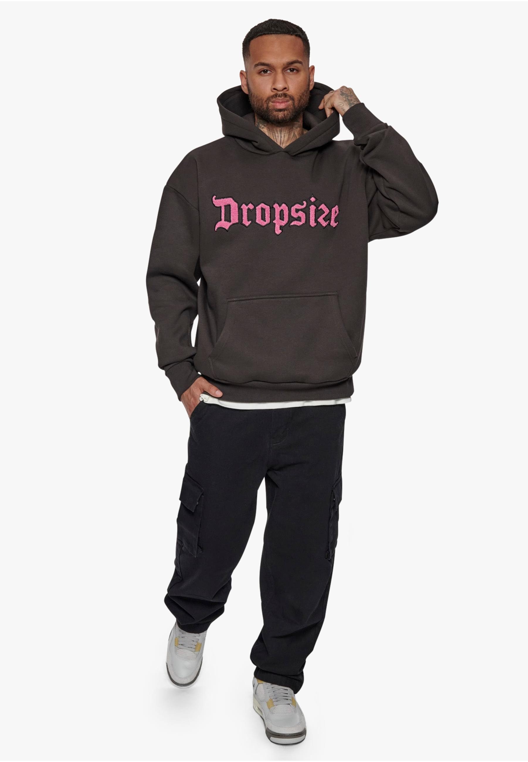 Dropsize Kapuzensweatshirt »Dropsize Herren Heavy Oversize Frottee Hoodie«, (1 tlg.)