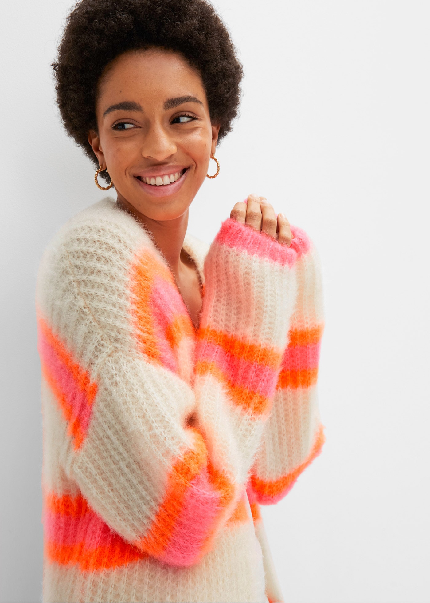 bonprix Strickmantel