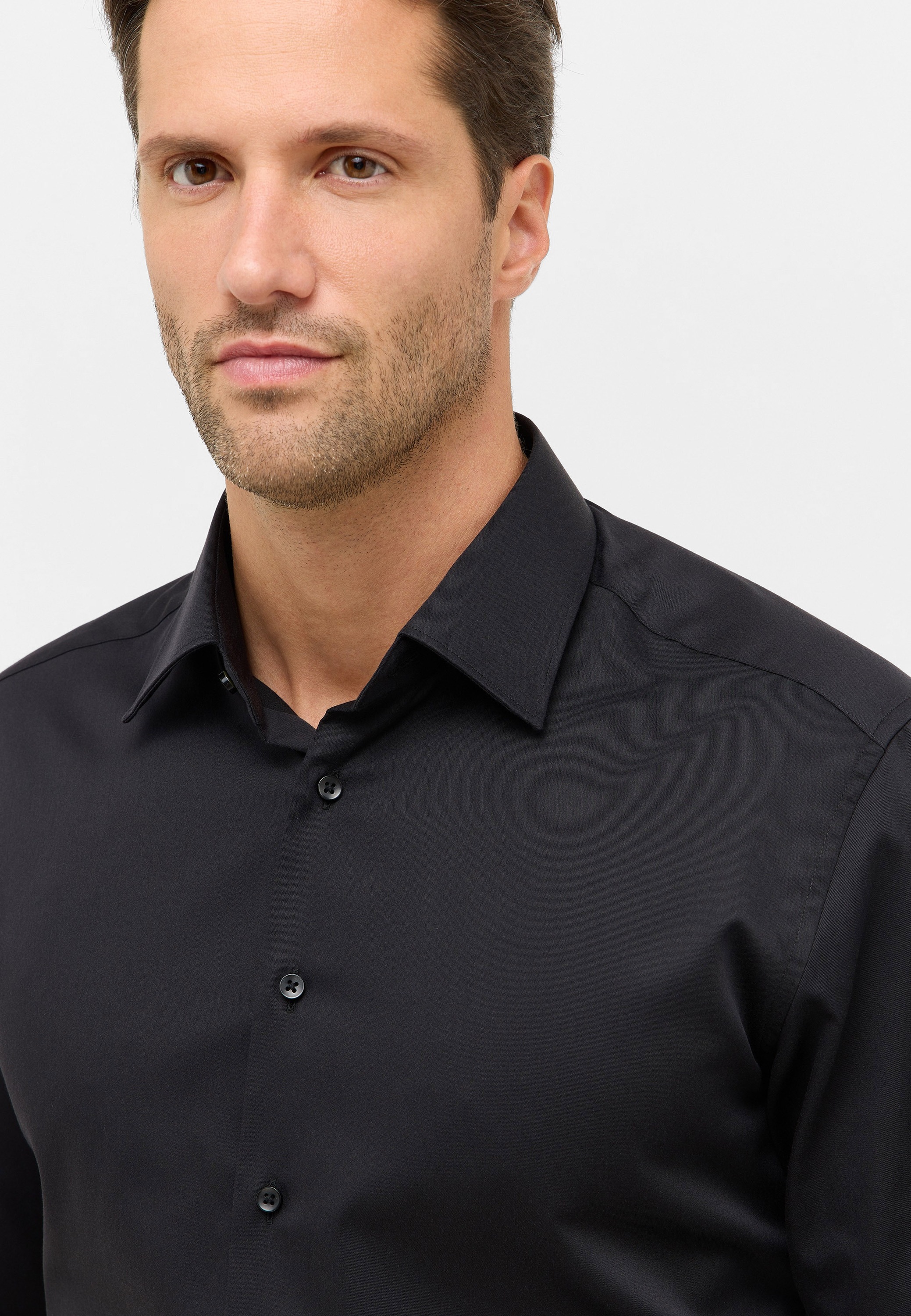 Eterna Langarmhemd »MODERN FIT«, NON IRON (bügelfrei)