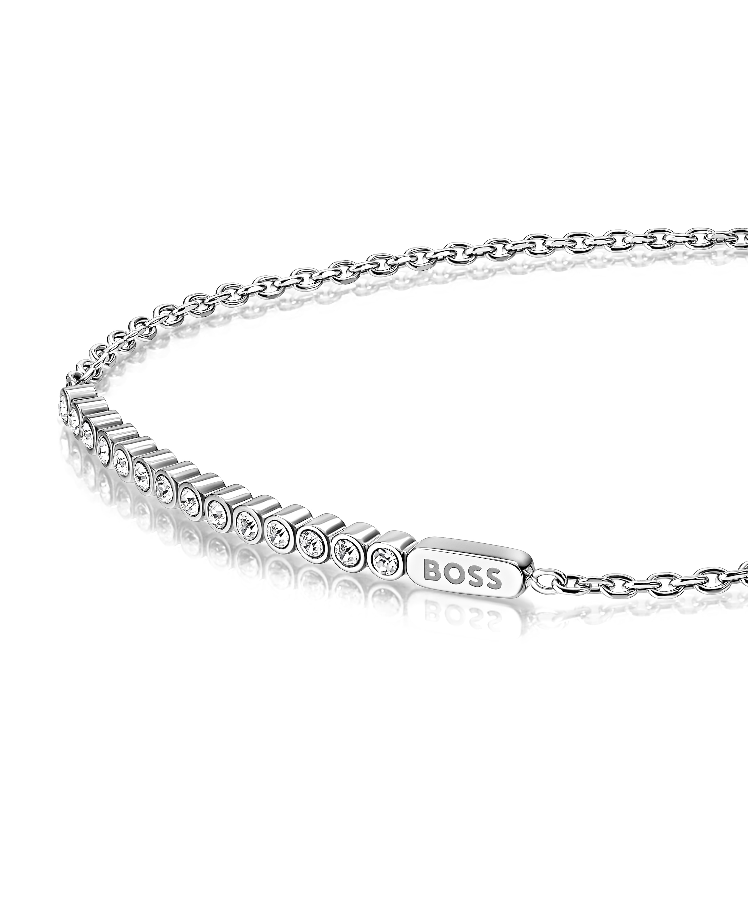 BOSS Armkette »KASSY DIVINE« mit Glasstein