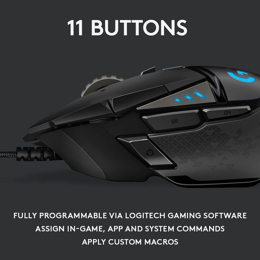 Logitech G Gaming-Maus »G502 SE HERO«, kabelgebunden