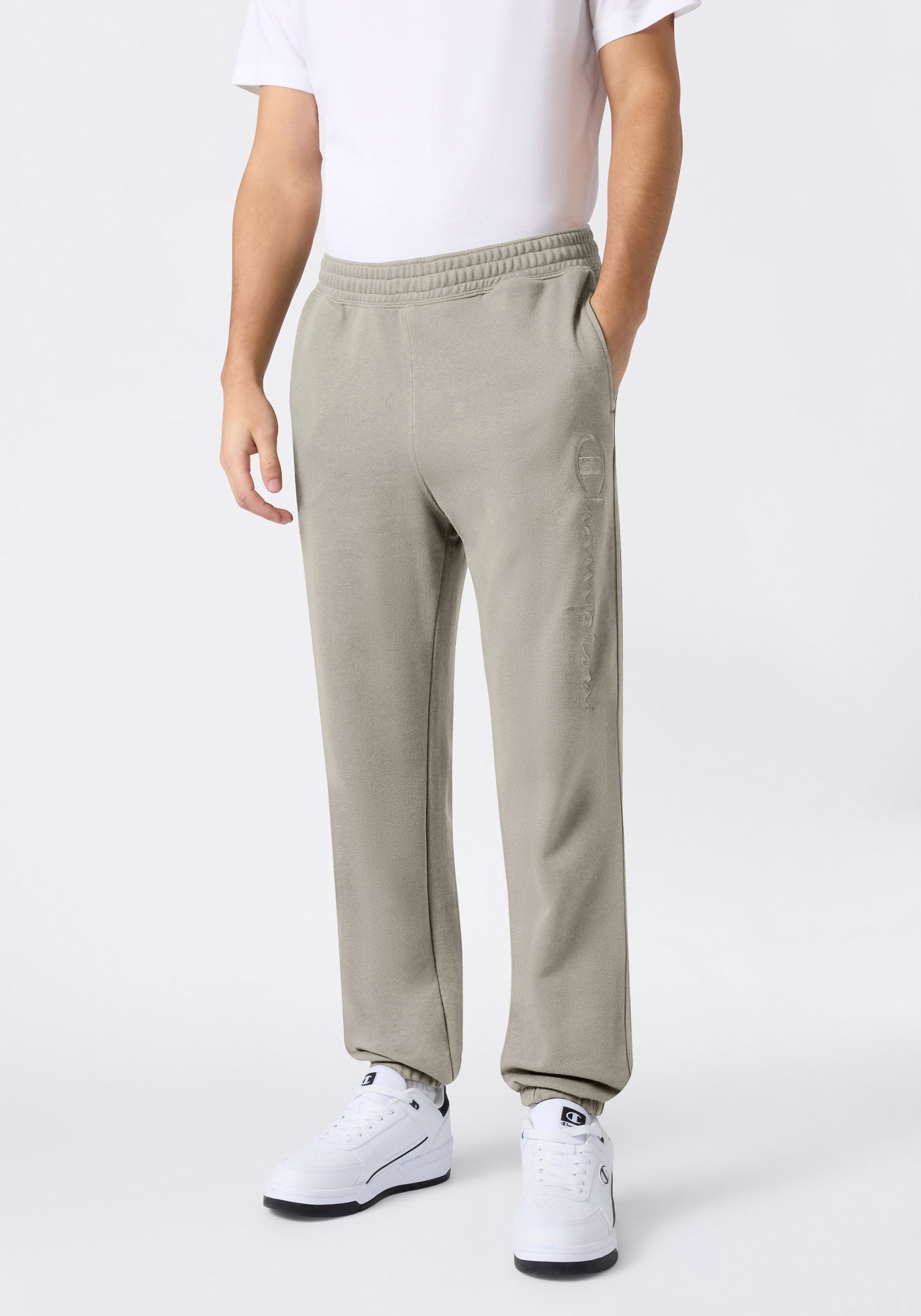Champion Jogginghose "ICONS Terry Elastic Cuff Pants Large Logo" günstig online kaufen