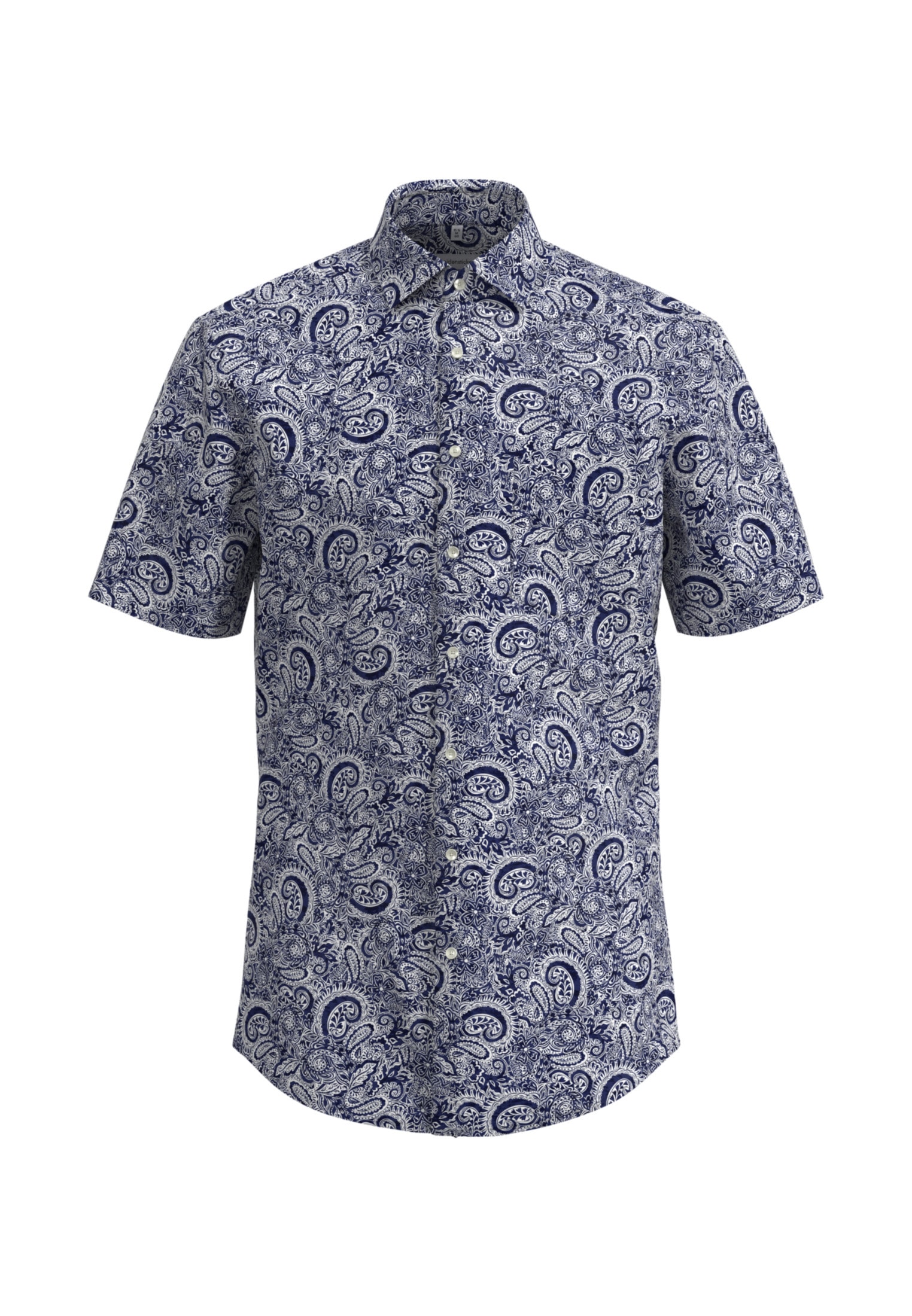 seidensticker Businesshemd "Regular" Regular Kurzarm Kentkragen Druck günstig online kaufen