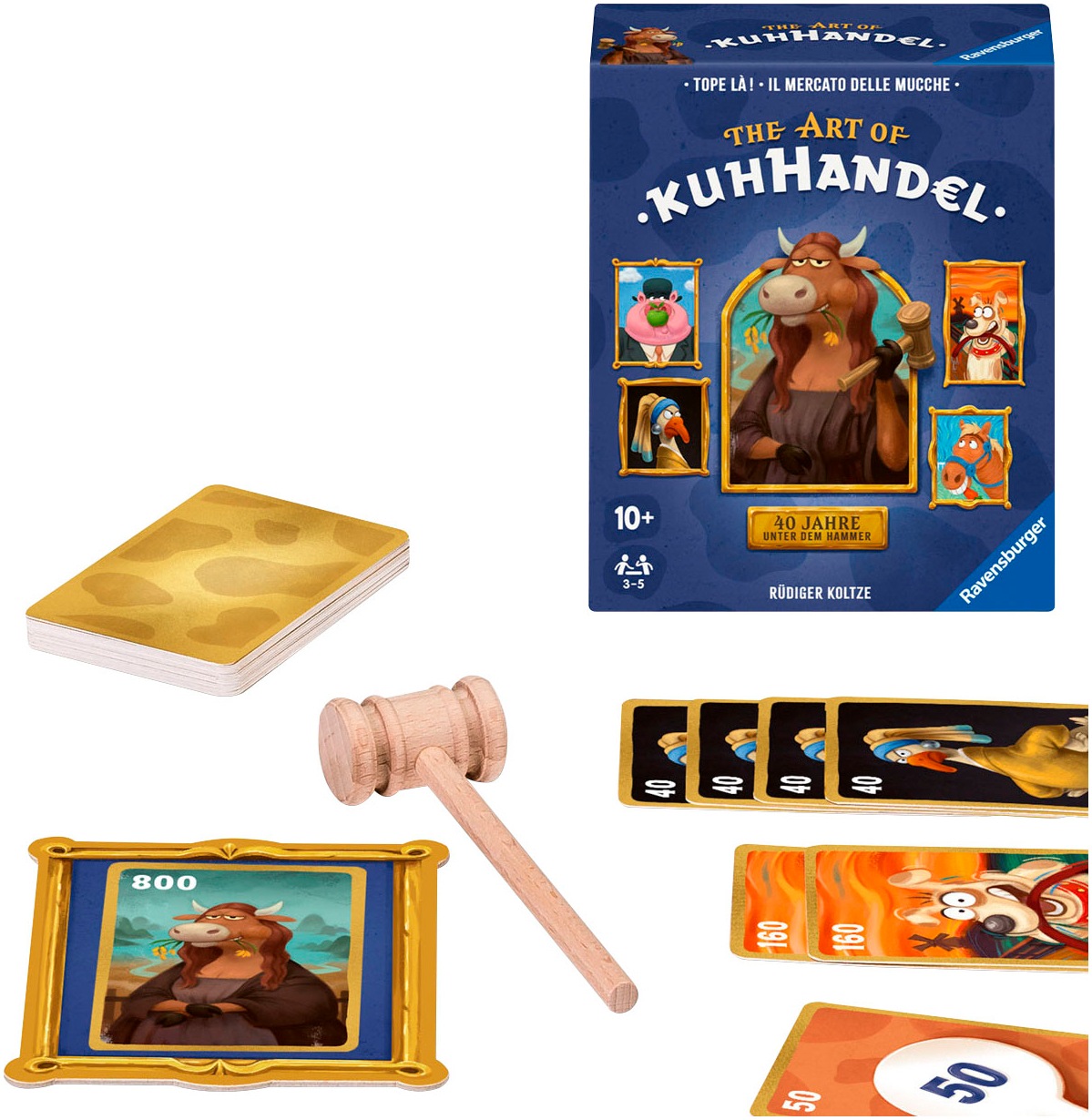 Ravensburger Spiel »Kuhhandel 40 Jahre Jubiläumsedition«, Made in Europe
