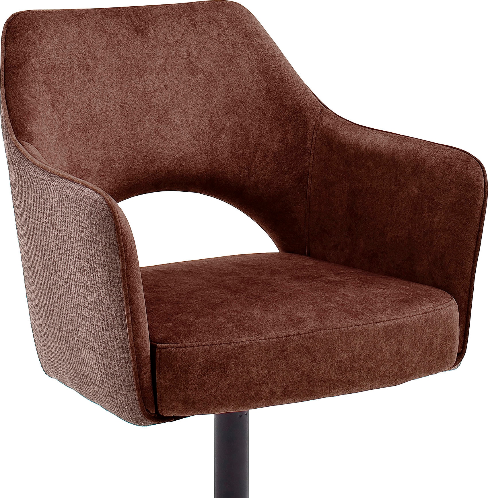 MCA furniture Esszimmerstuhl »Valetta«, (Set), 2 St., 2 er Set, 360° drehbar, Taschenfederkern, belastbar 120 kg