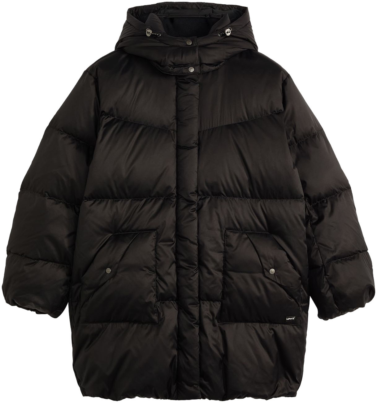 Levi's® Steppjacke »WESTERN BUBBLE MI«, Abnehmbare Kapuze