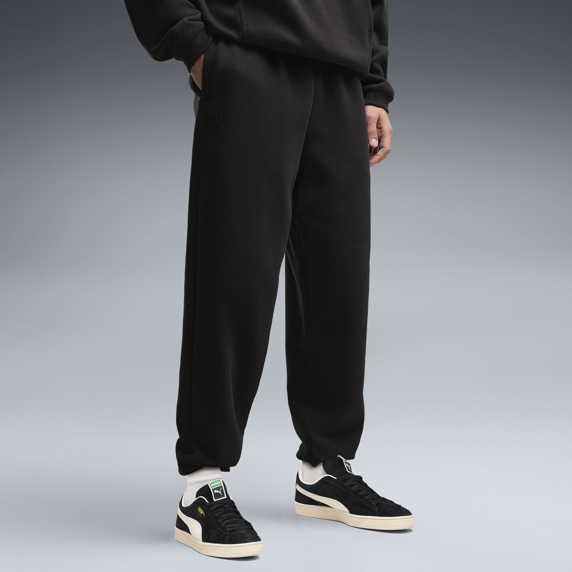 PUMA Sporthose »Funtals Fleece-Basketballjogginghose Herren«