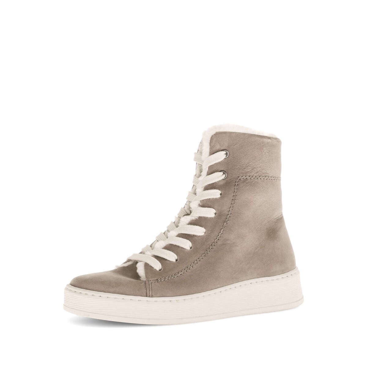 Gabor Sneaker "Sneaker high Materialmix Leder/Lederimitat" günstig online kaufen