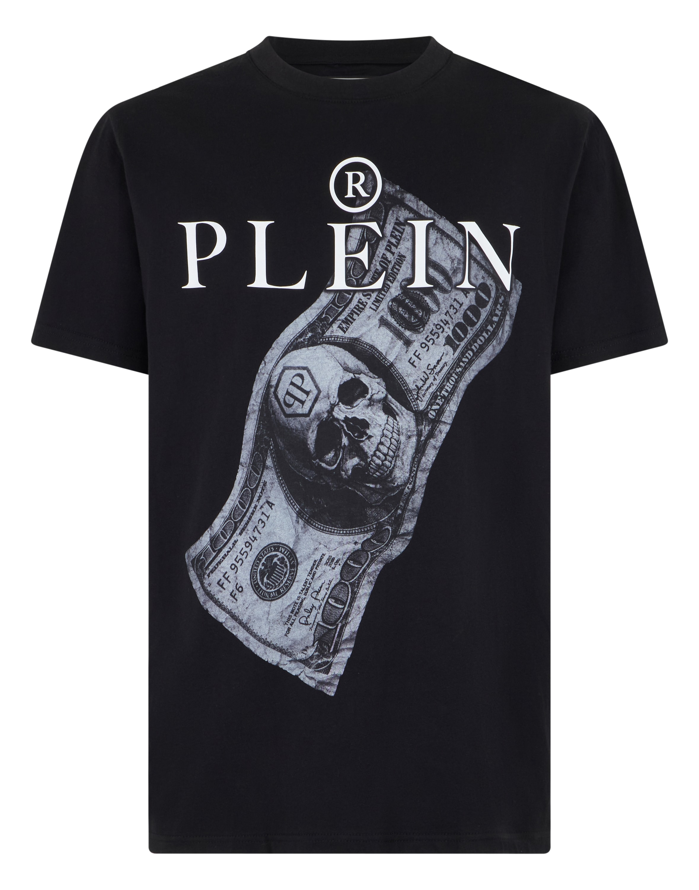 PHILIPP PLEIN "Kurzarm-Rundhals-T-Shirt"