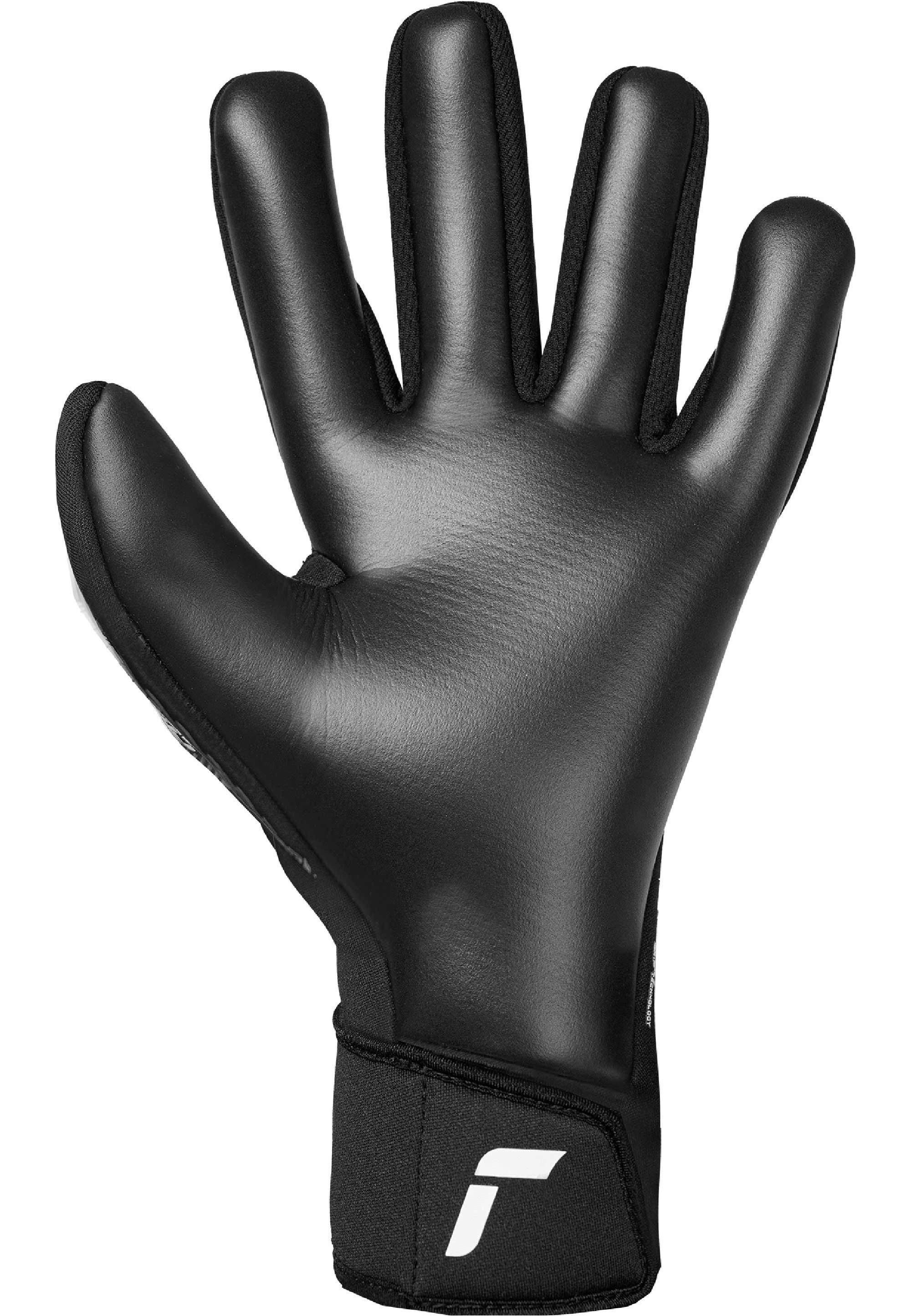 Torwarthandschuhe REUSCH "Fastgrip Infinity Junior", Kinder, Gr. 7, schwarz, 52% Latex, 45% Polyester, 3% Polyamid, Handschuhe, mit zuverlässigem, griffigem Infinity-Belag 3