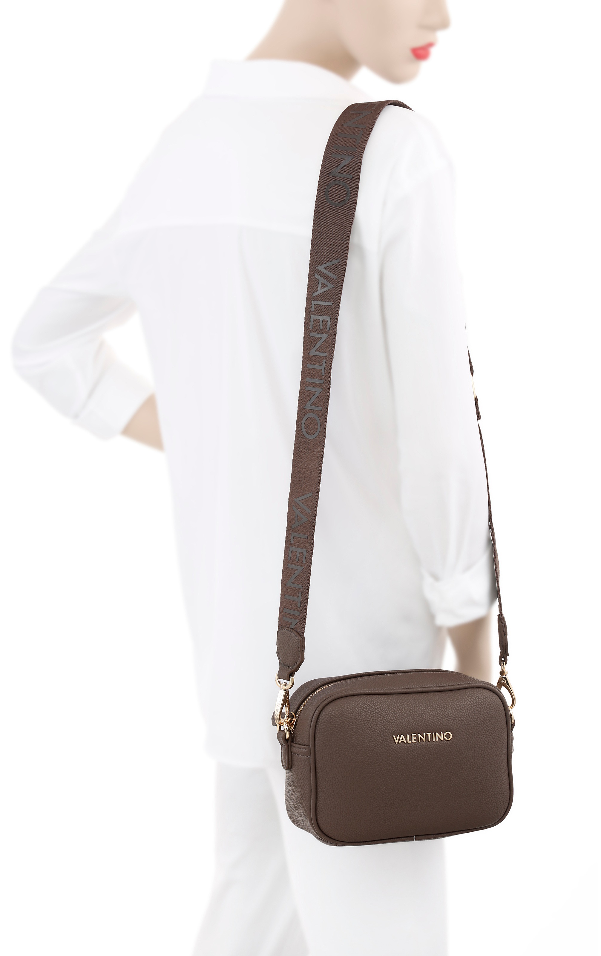 VALENTINO BAGS Mini Bag »CAMERA BAG NEVER«, Umhängetasche Tasche Damen Schultertasche