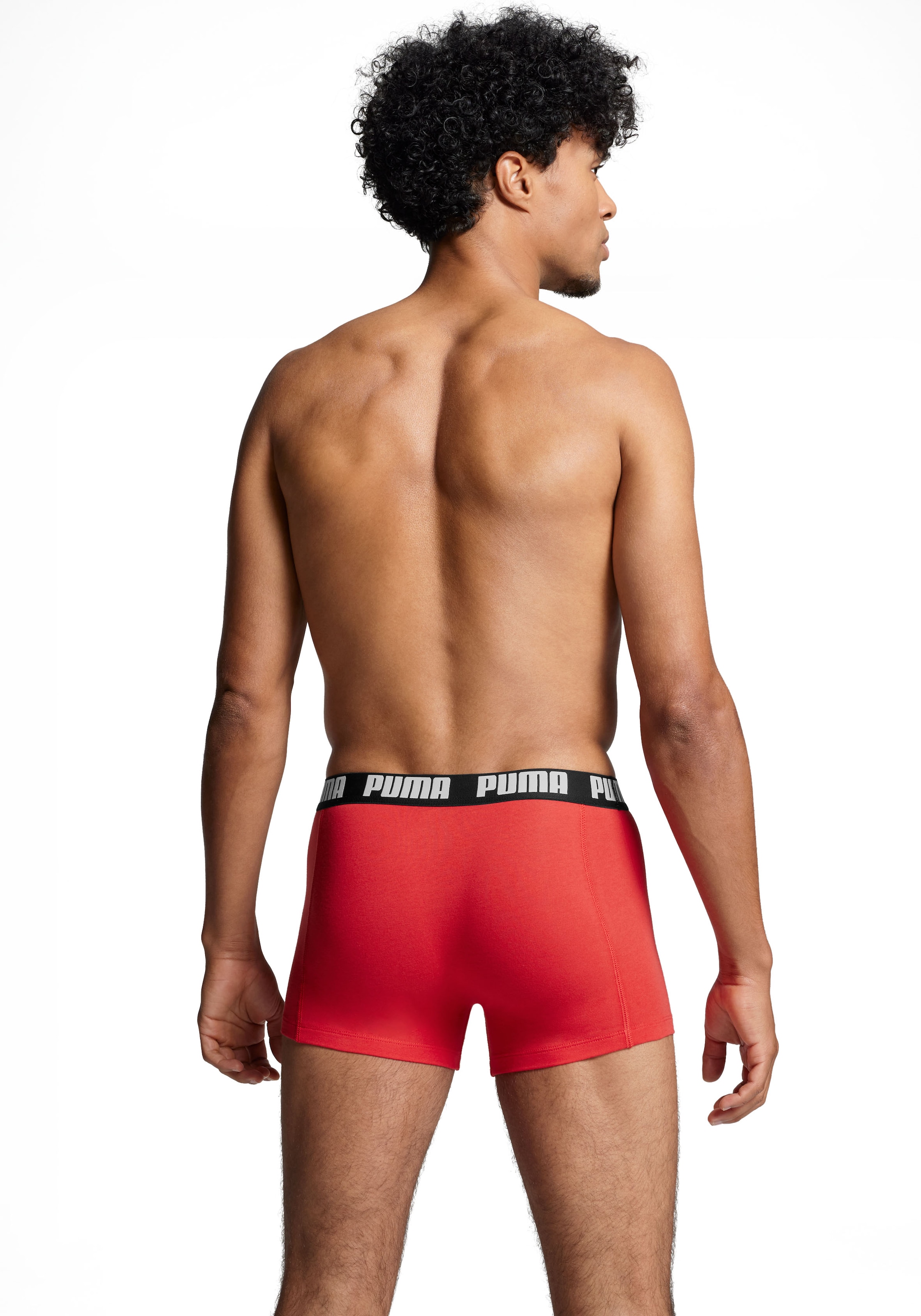 PUMA Boxershorts »PUMA MEN EVERYDAY BOXER 6P ECOM«, (6er Pack), Elastischer Logobund, Stretchmaterial, ohne Eingriff