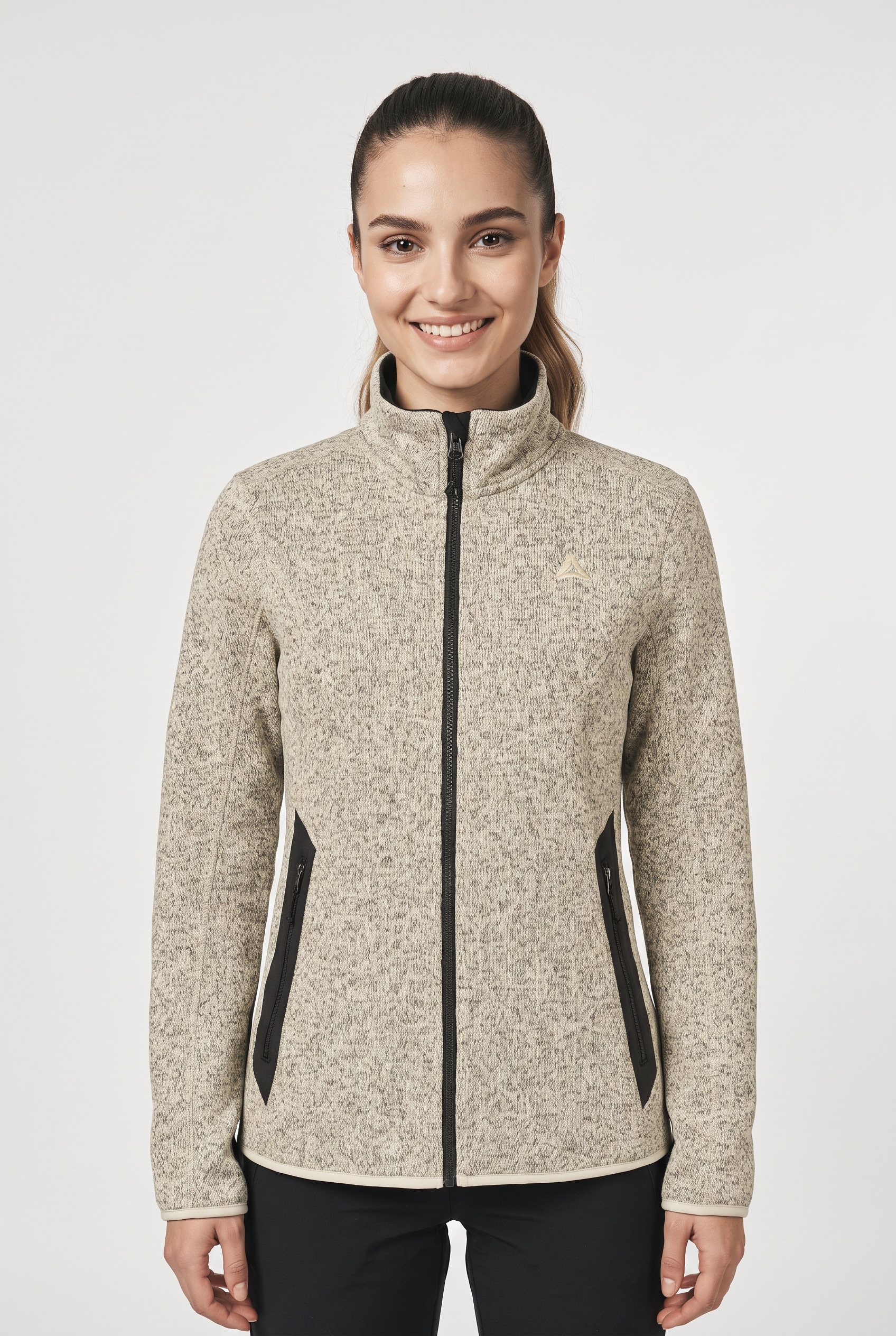 Schöffel Fleecejacke "CIRC Fleece Jk Style Yew WMS" sportlicher Stil, hoher Feuchtigkeitstransport, aus Polyester