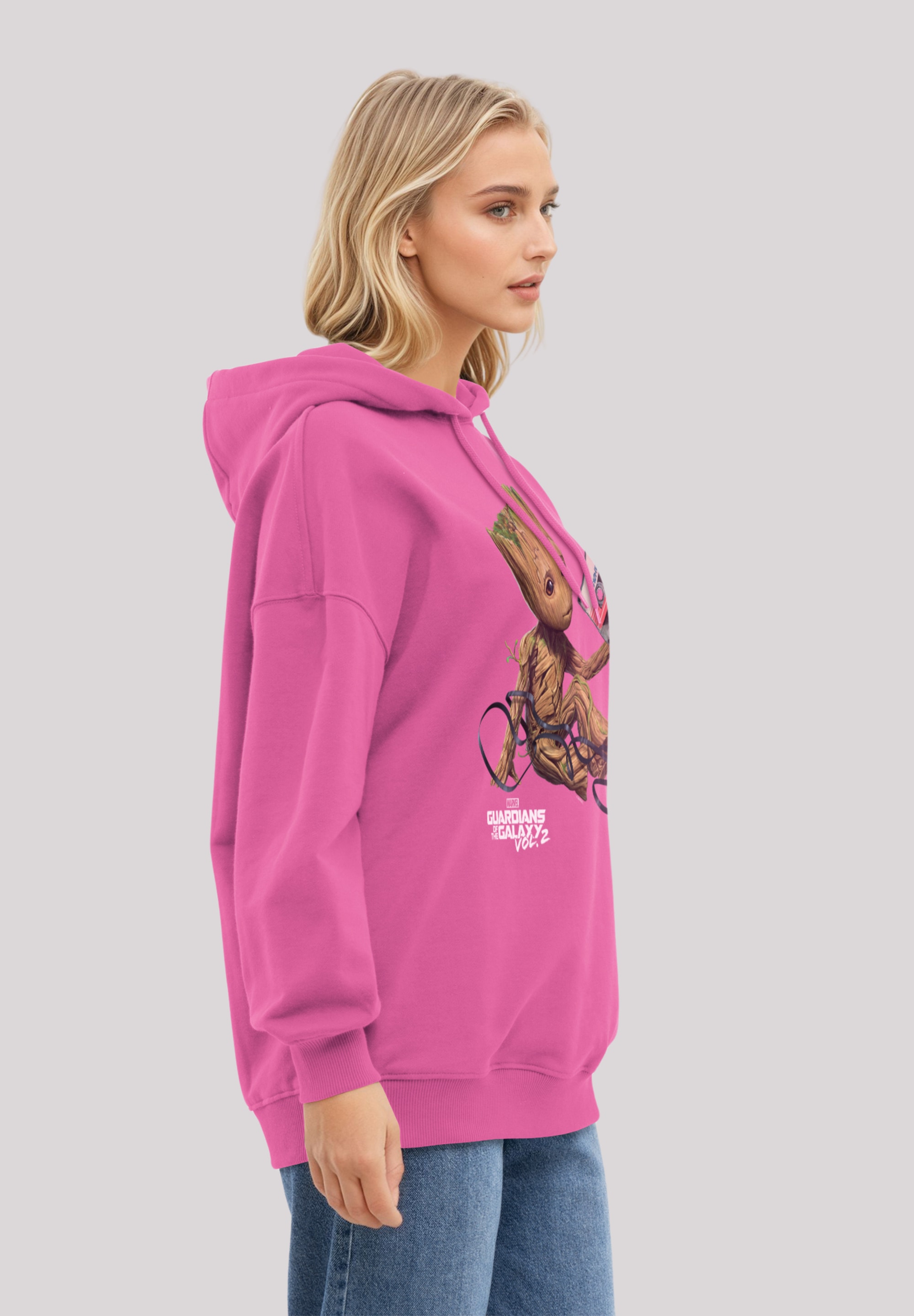 F4NT4STIC Kapuzenpullover »Marvel Guardians Of The Galaxy Vol2 Groot Tape« Premium Qualität