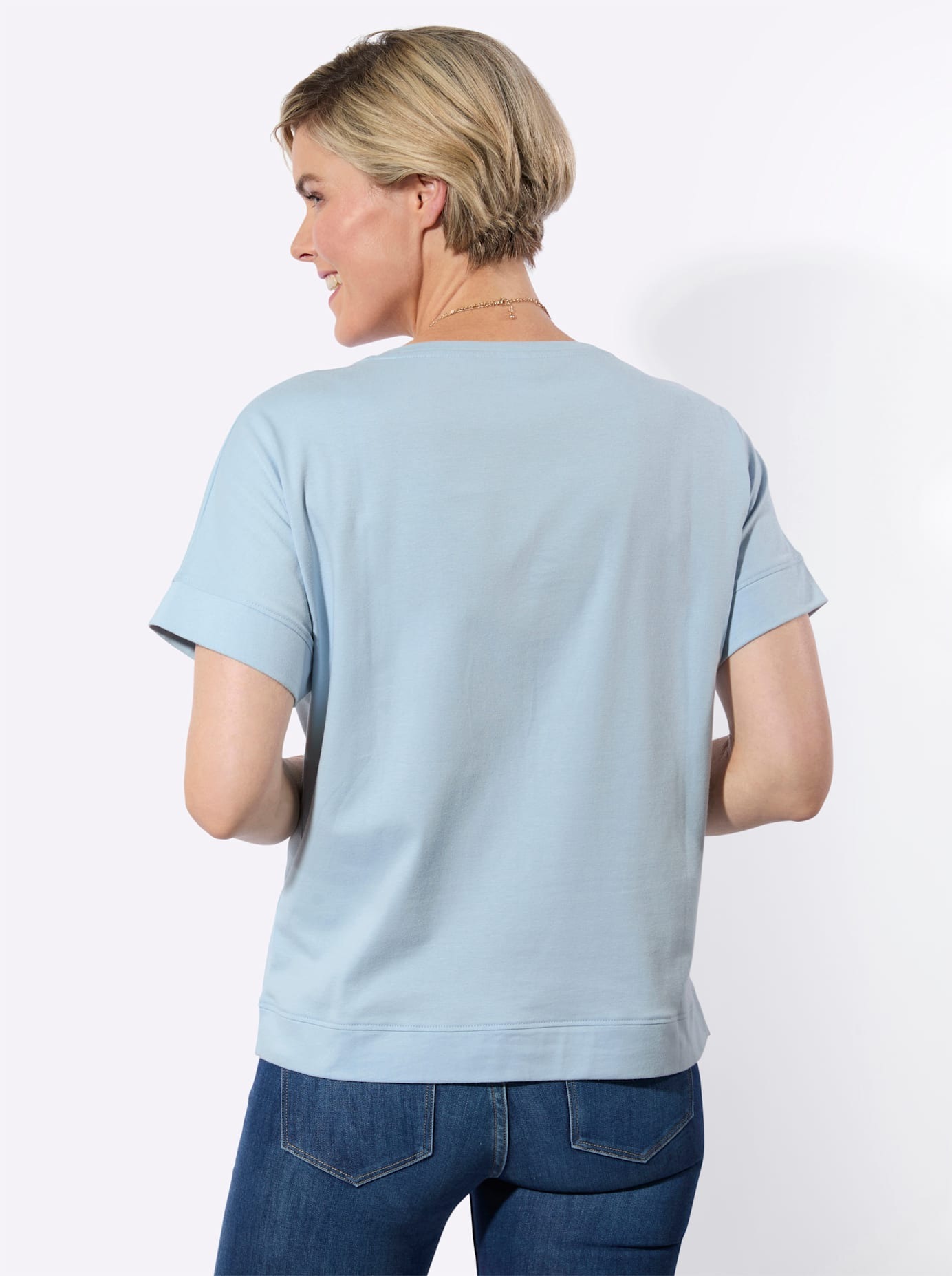 Classic Basics Rundhalsshirt "Halbarmshirt" 1 tlg. günstig online kaufen