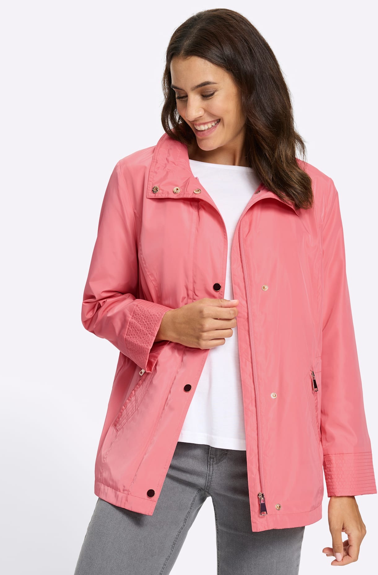 Inspirationen Langjacke ohne Kapuze günstig online kaufen