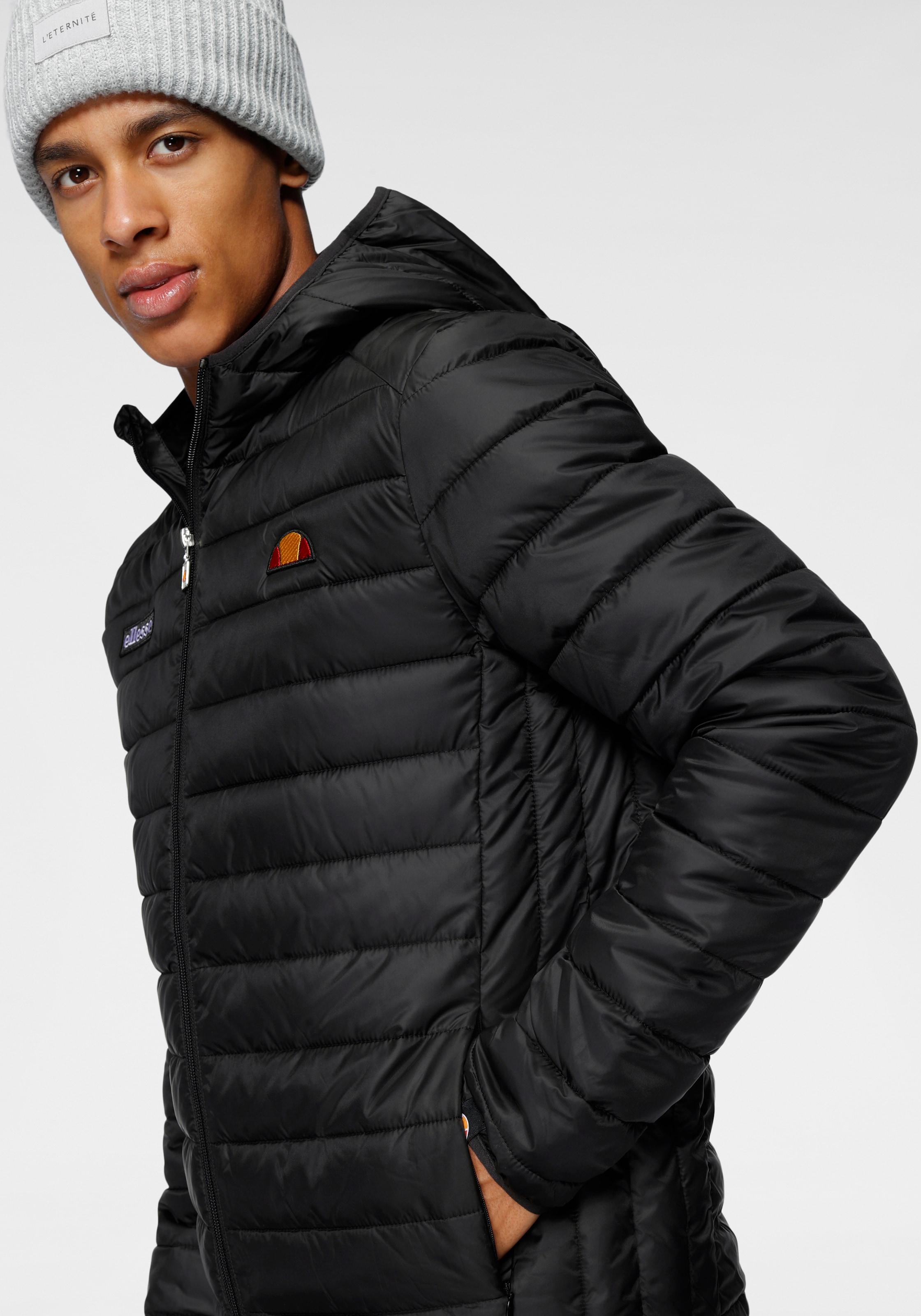 Ellesse Outdoorjacke »Lombardy Padded Jacket«, mit Kapuze