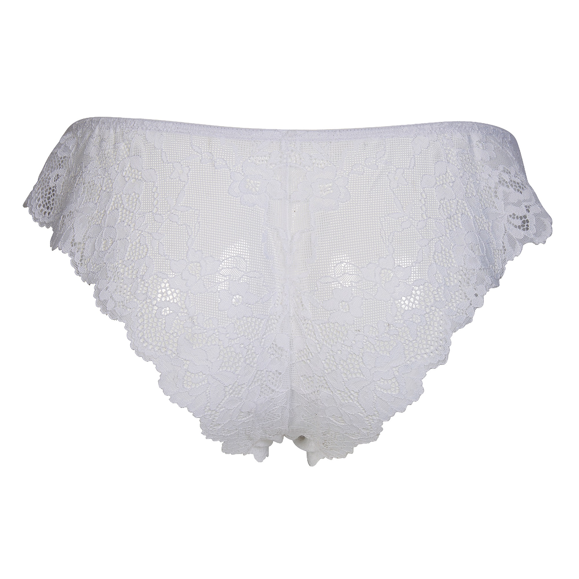 After Eden Brasilslip, mit floraler Spitze