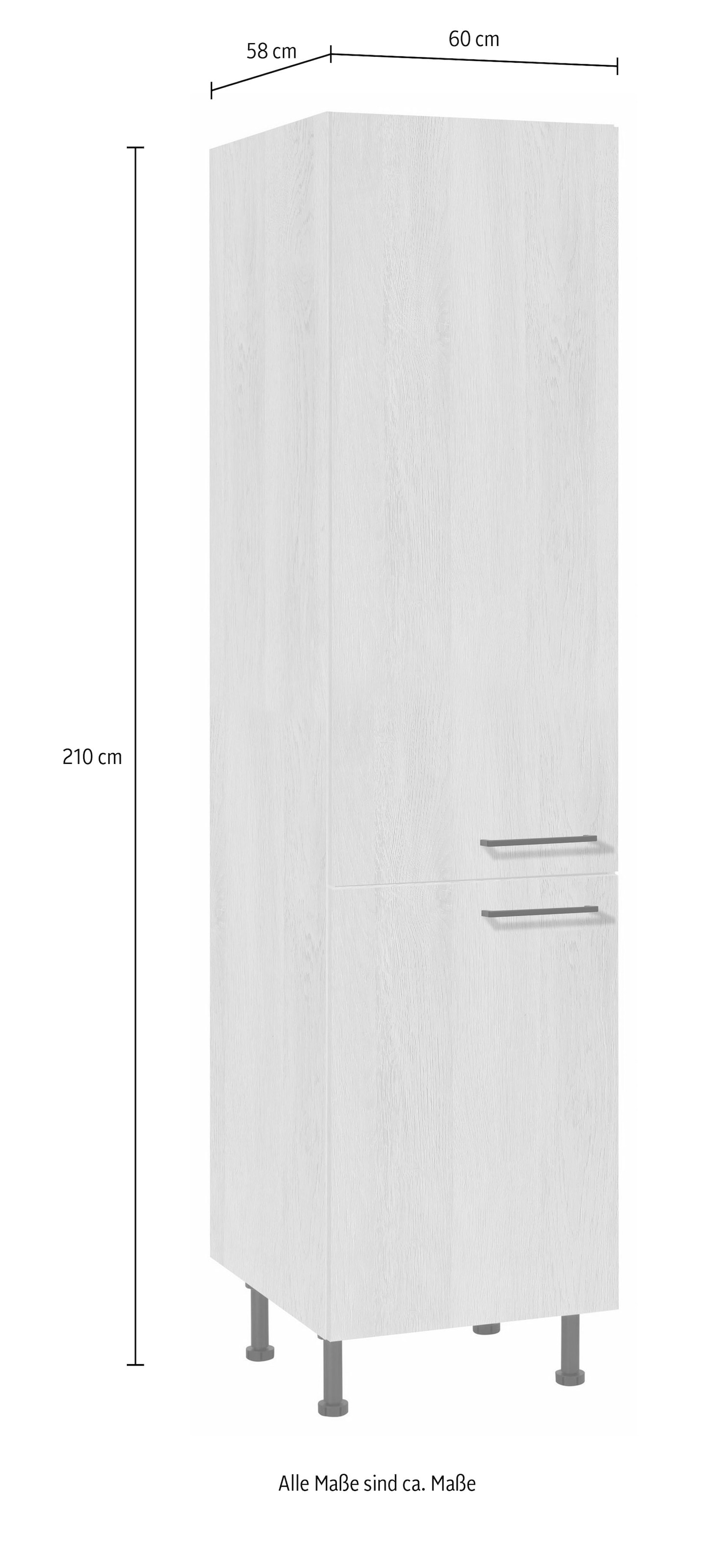 wiho Küchen Seitenschrank »Nisos«, 60 cm breit, höhenverstellbare Füße