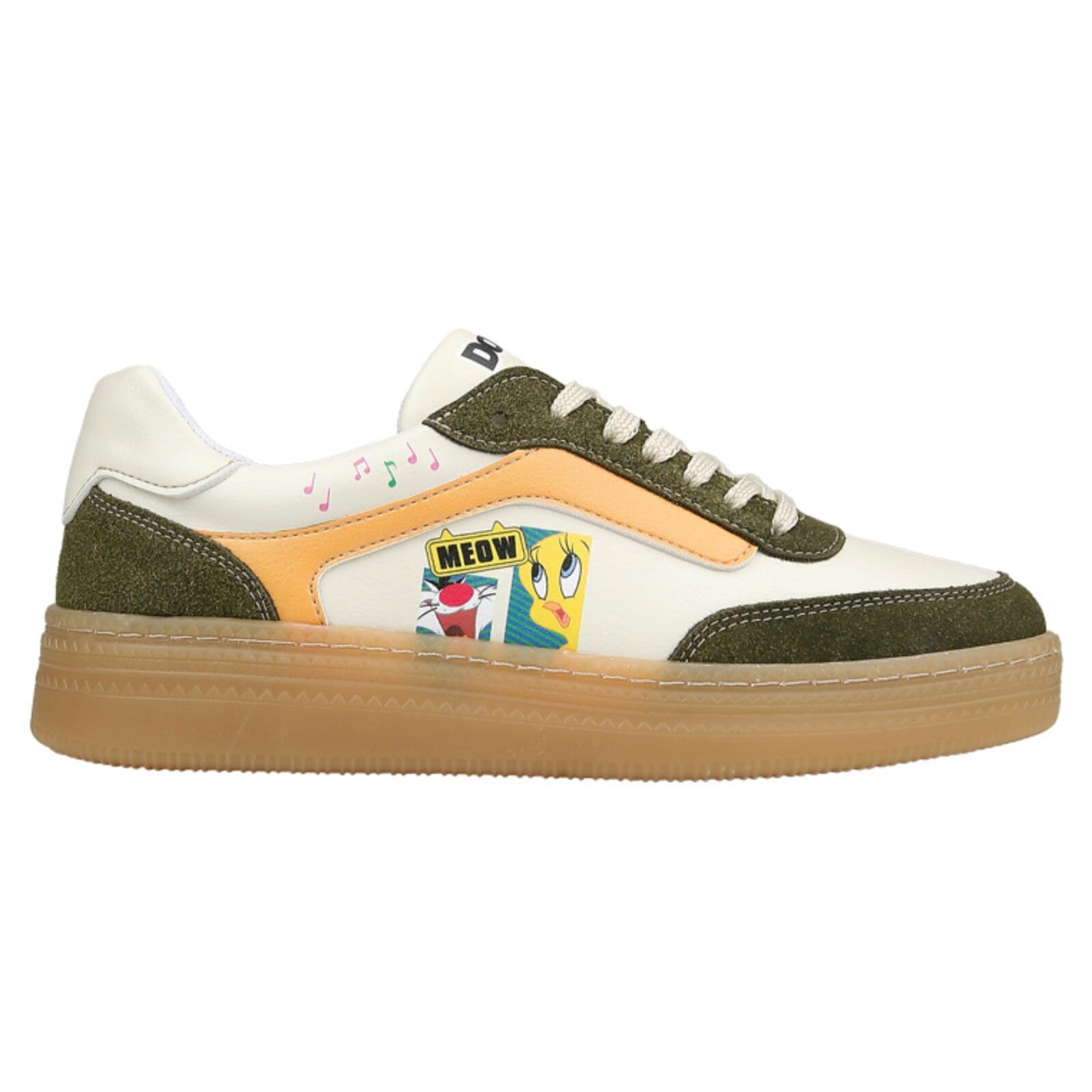 DOGO Sneaker »Monet Low-Top Sneaker Sylvester And Tweety Damen Sneaker«  Handgefertigt