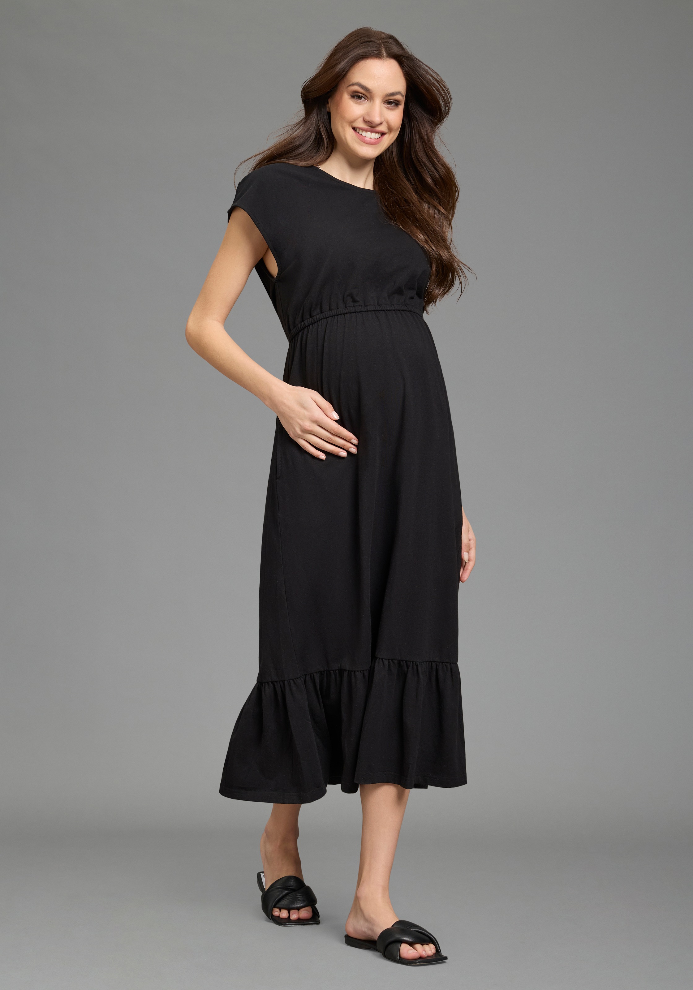 Neun Monate Umstandskleid "2er Pack Umstandskleider in lockerer Passform" P günstig online kaufen