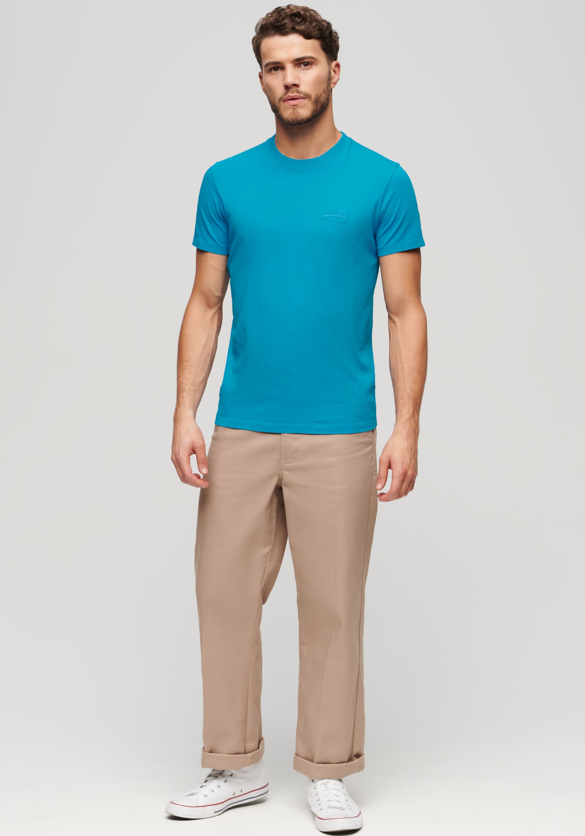Thumbnail - Superdry Rundhalsshirt "ESSENTIAL LOGO EMB NEON TEE"