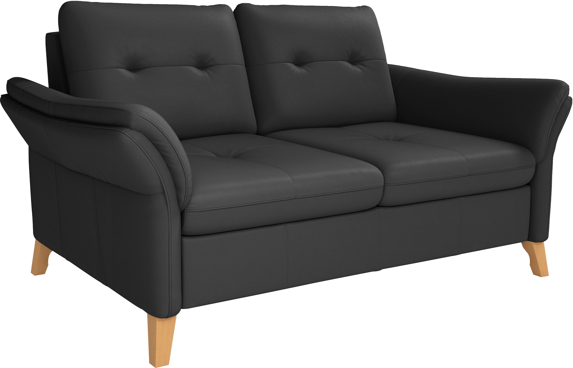 sit&more 2-Sitzer »Göteborg«, inklusive Sitztiefenverstellung und Federkern
