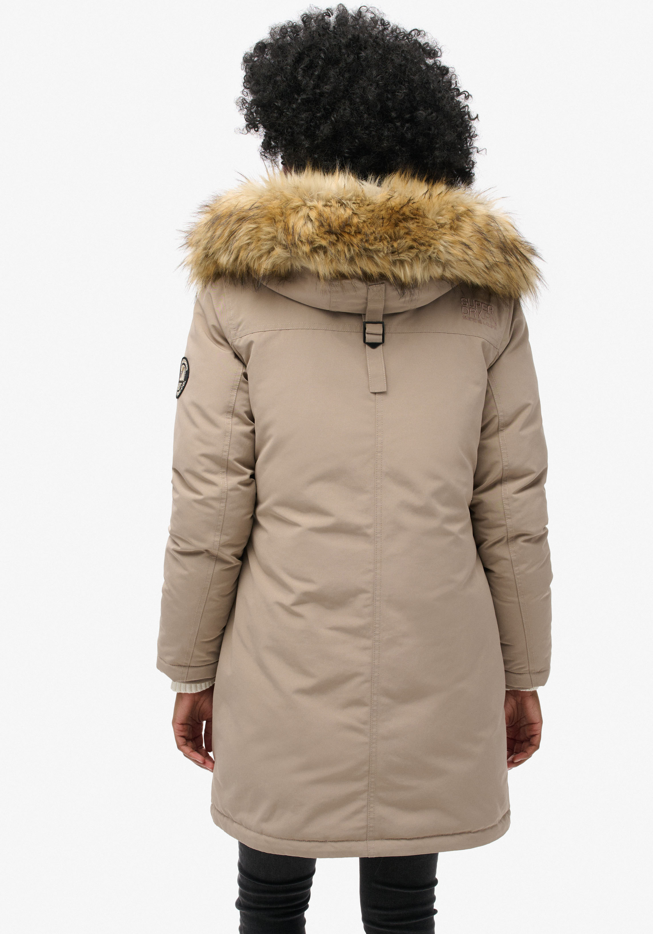 Thumbnail - Superdry Steppjacke "EVEREST FAUX FUR PARKA JACKET", mit Kapuze
