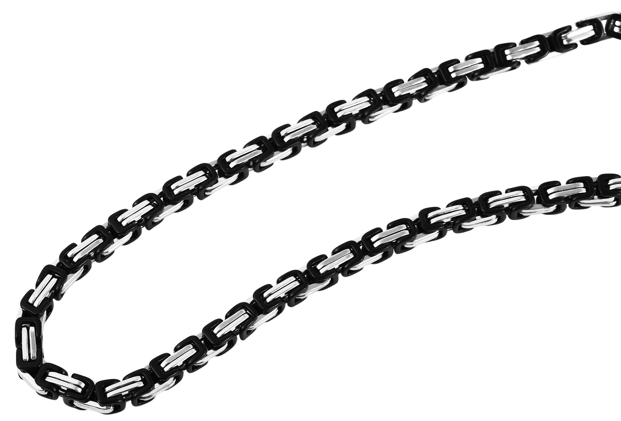 Adelia´s Kette ohne Anhänger »Herren Halskette – Königskette aus Edelstahl 55 cm« Perfekt als Geschenk zum Geburtstag