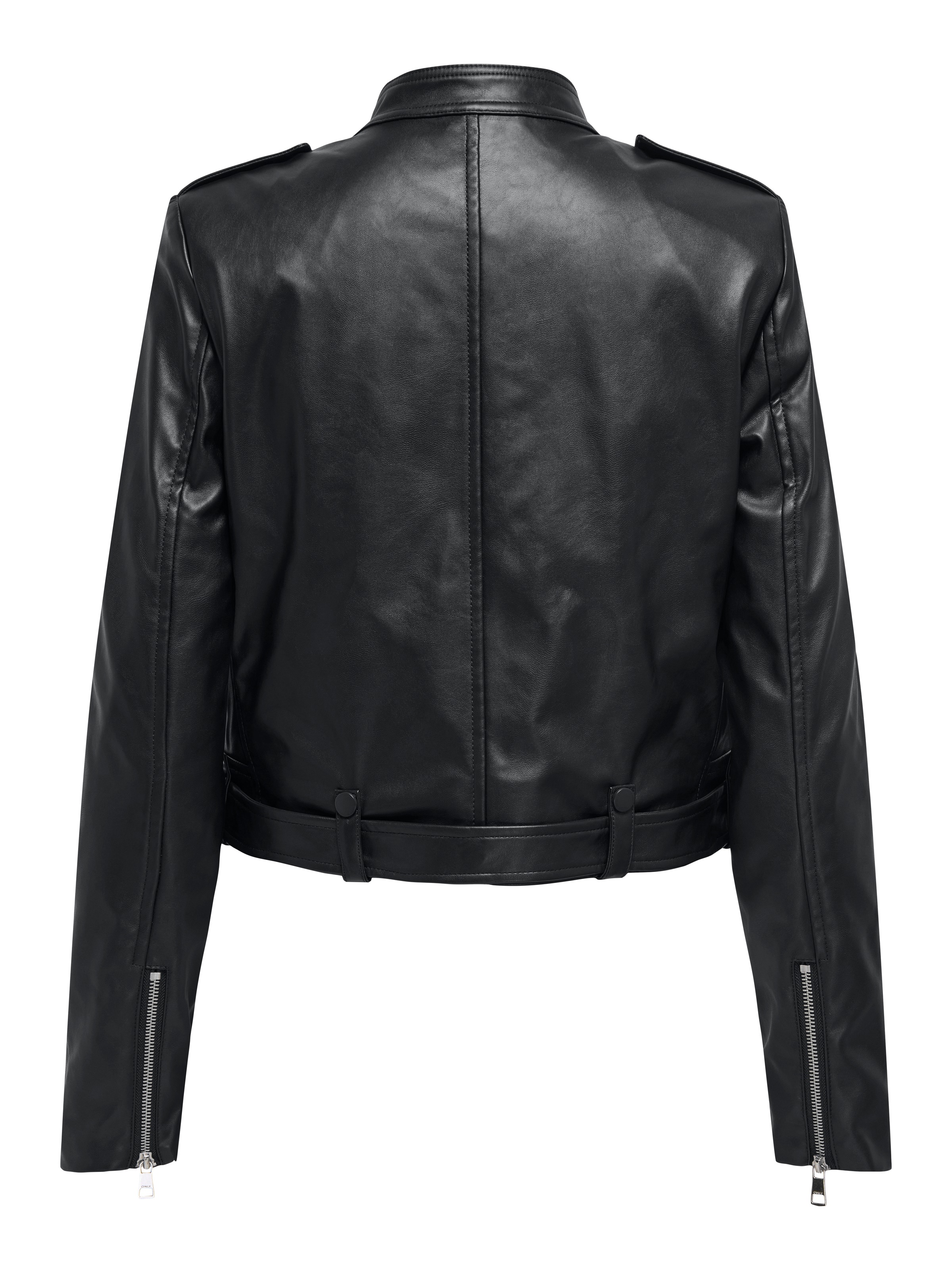 ONLY Lederimitatjacke "ONLSADIE FAUX LEATHER JACKET CC OTW", ohne Kapuze günstig online kaufen
