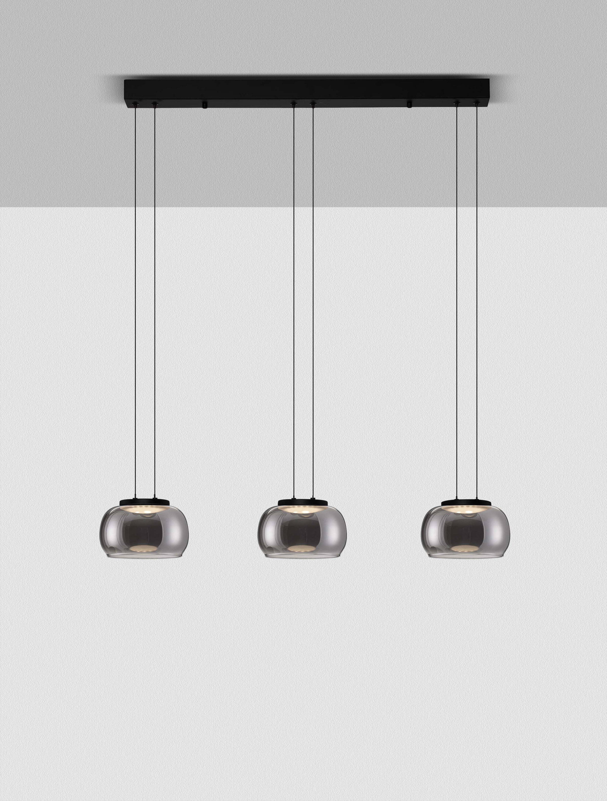 Nova Luce Pendelleuchte »BIOS«, 3 flammig