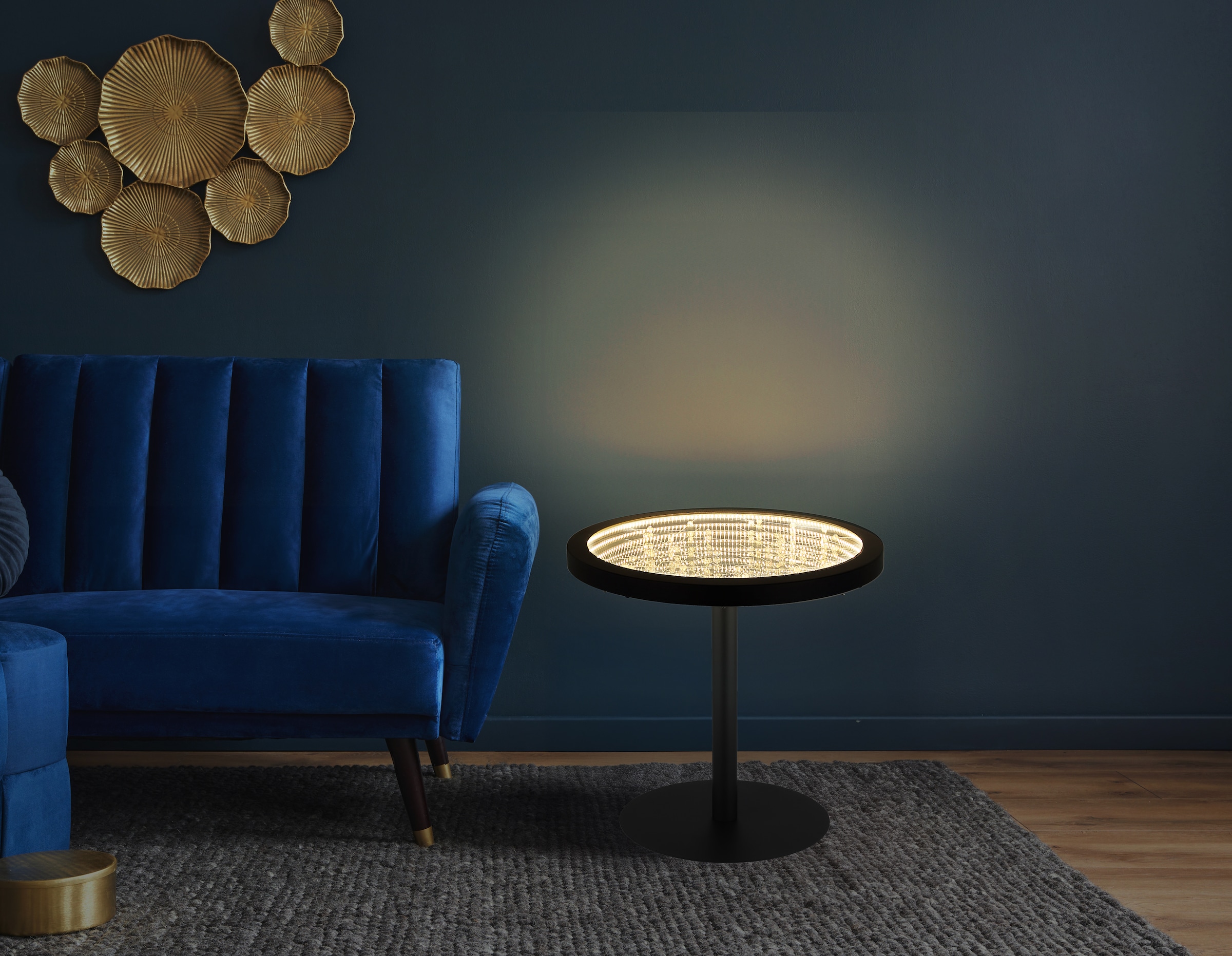 GLOBO LIGHTING Stehlampe »BRYON« LED-Modul 1 Stk. Warmweiß Stehlampe Wohnzimmer Schlafzimmer Flur Design-Leuchte