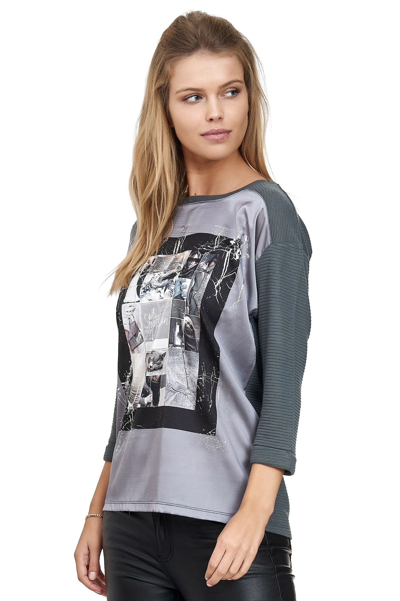 Decay Langarmshirt, mit Fotoprint 3087810