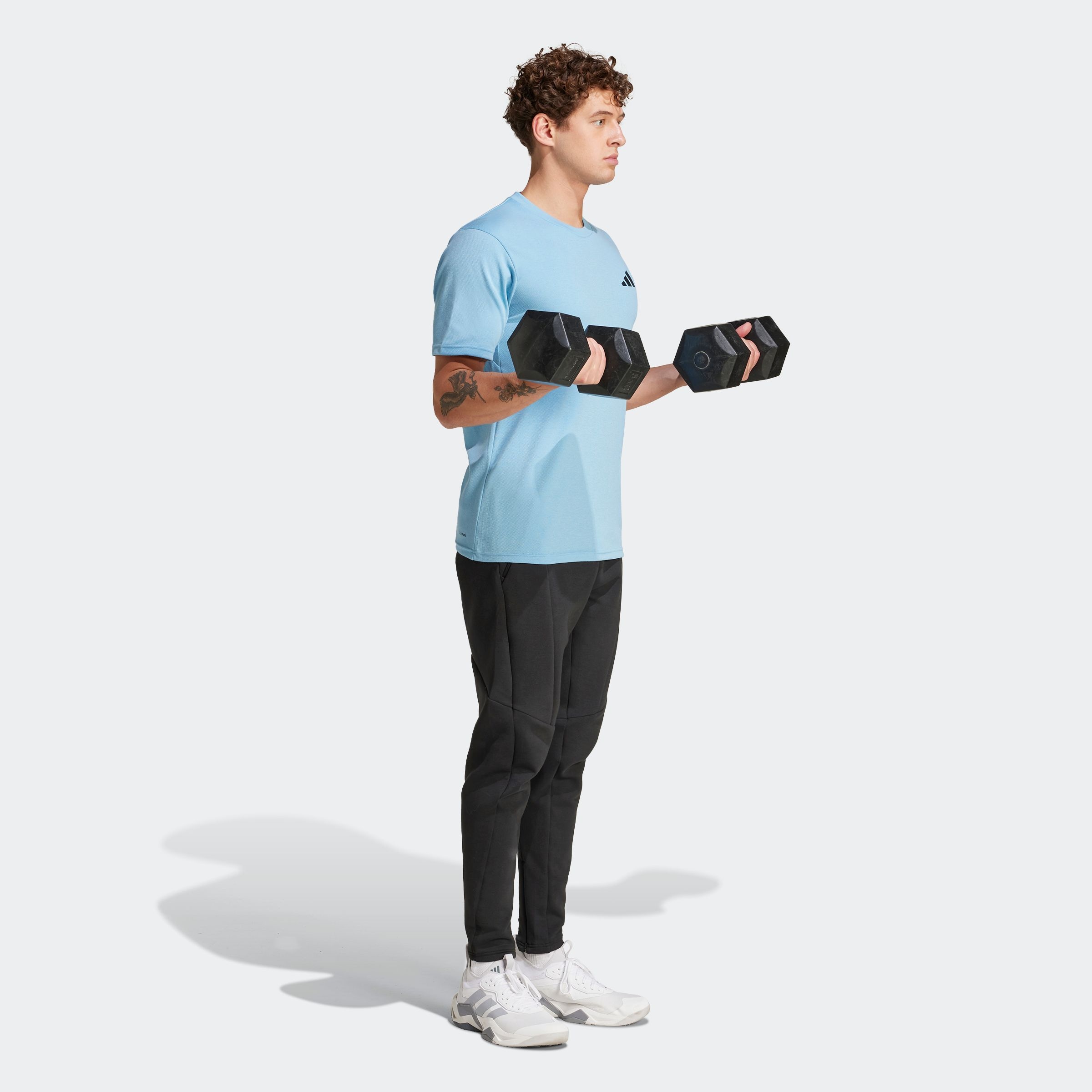adidas Performance T-Shirt »TR-ES FR NOV T«, Trainingsshirt mit CLIMACOOL, Pikeematerial