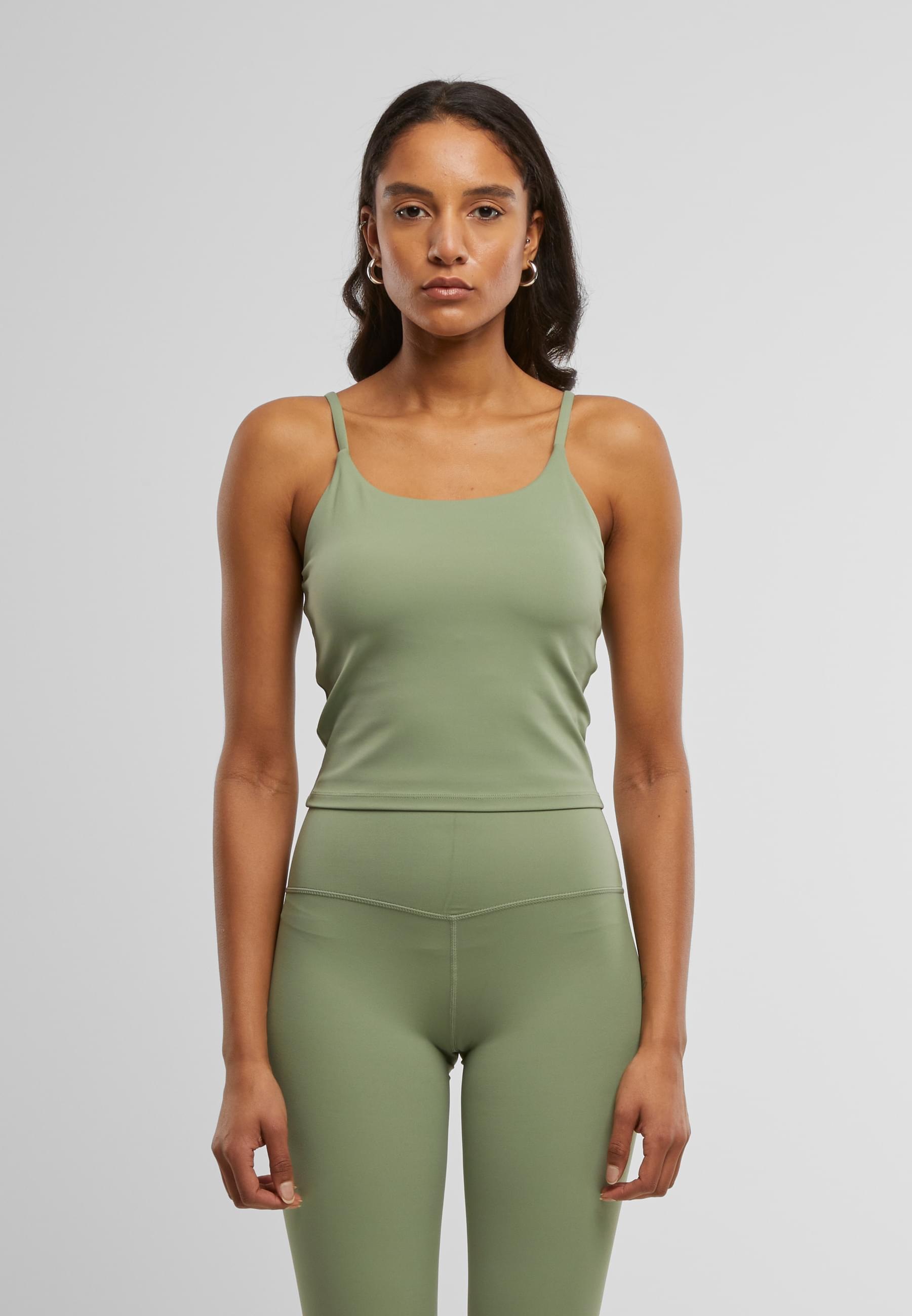 URBAN CLASSICS Muskelshirt »Urban Classics Ladies Sports Top adjustable«, (1 tlg.)