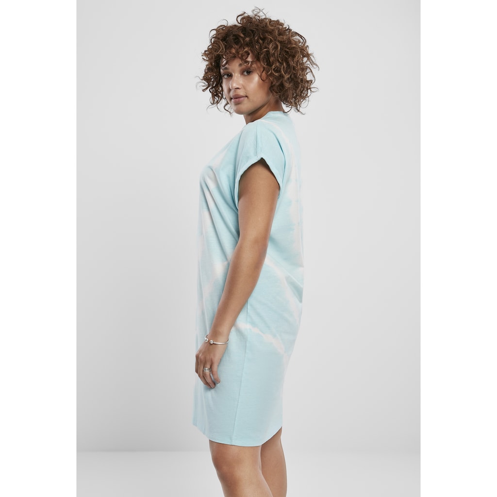 URBAN CLASSICS Shirtkleid »Urban Classics Damen Ladies Tie Dye Dress«, (1 tlg.)