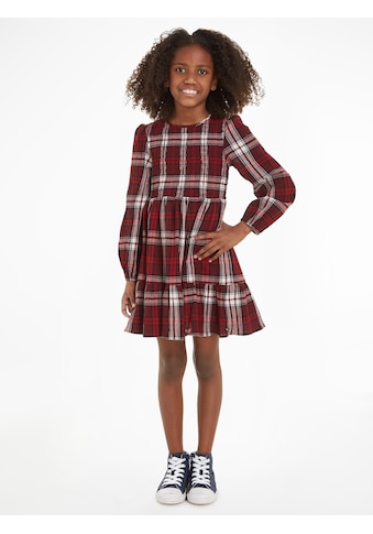 TOMMY HILFIGER A-Linien-Kleid »TOMMY TARTAN suknelė