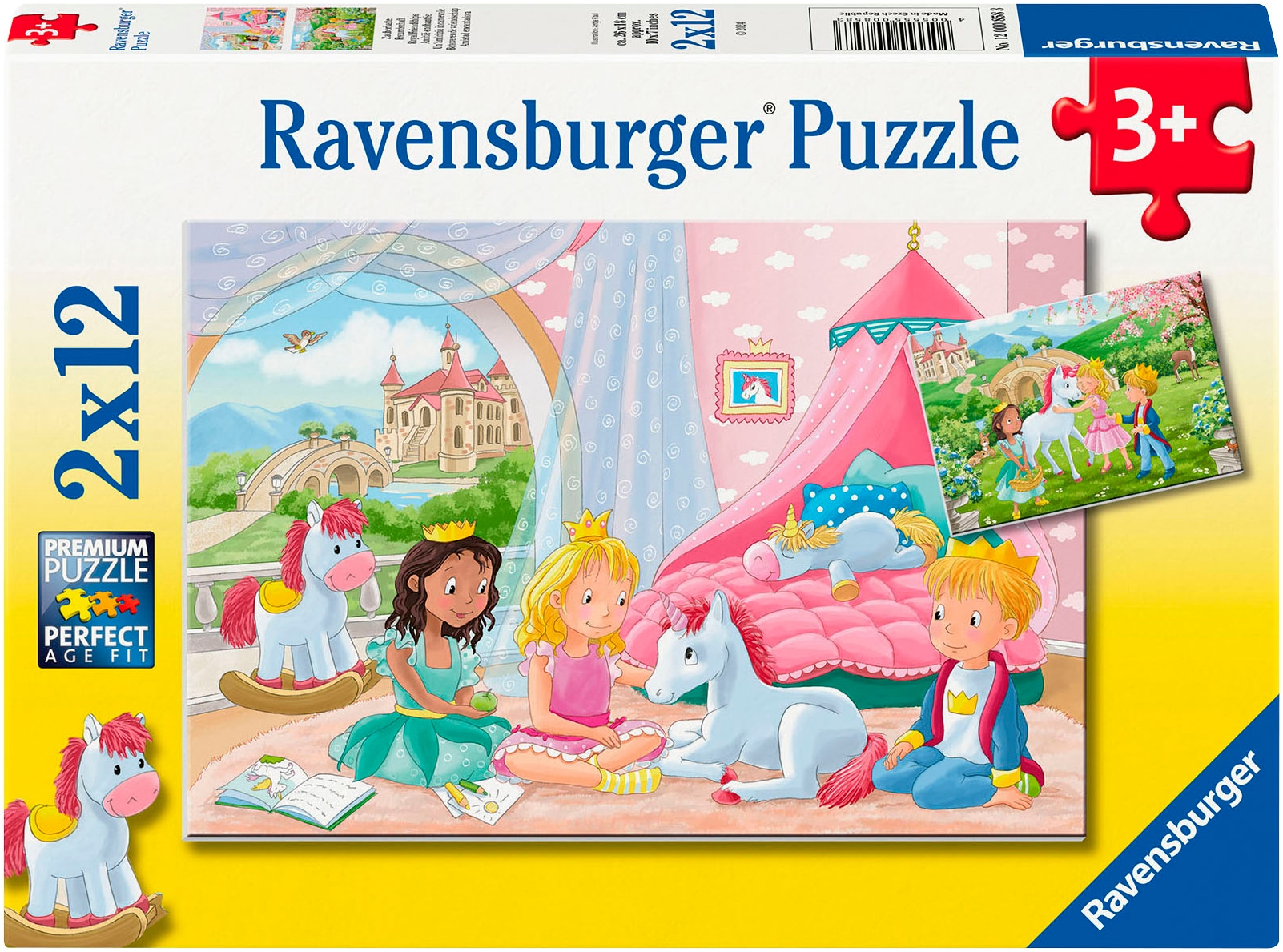 Puzzle »Zauberhafte Freundschaft«, (24 tlg.), 2x12 Teile; Made in Europe, FSC® -...