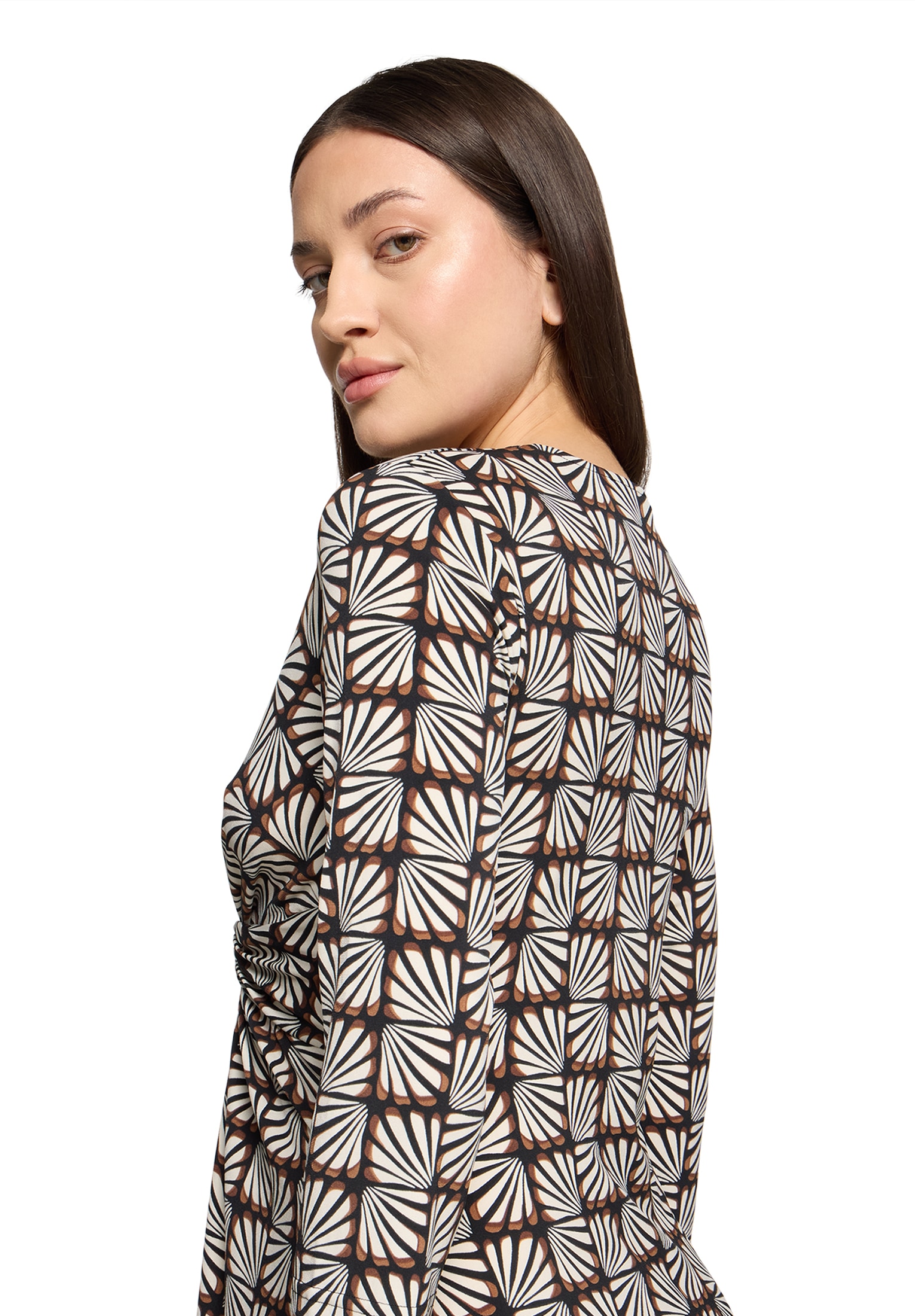 Betty Barclay Midikleid »Damen mit Raffung« Ohne Tasche