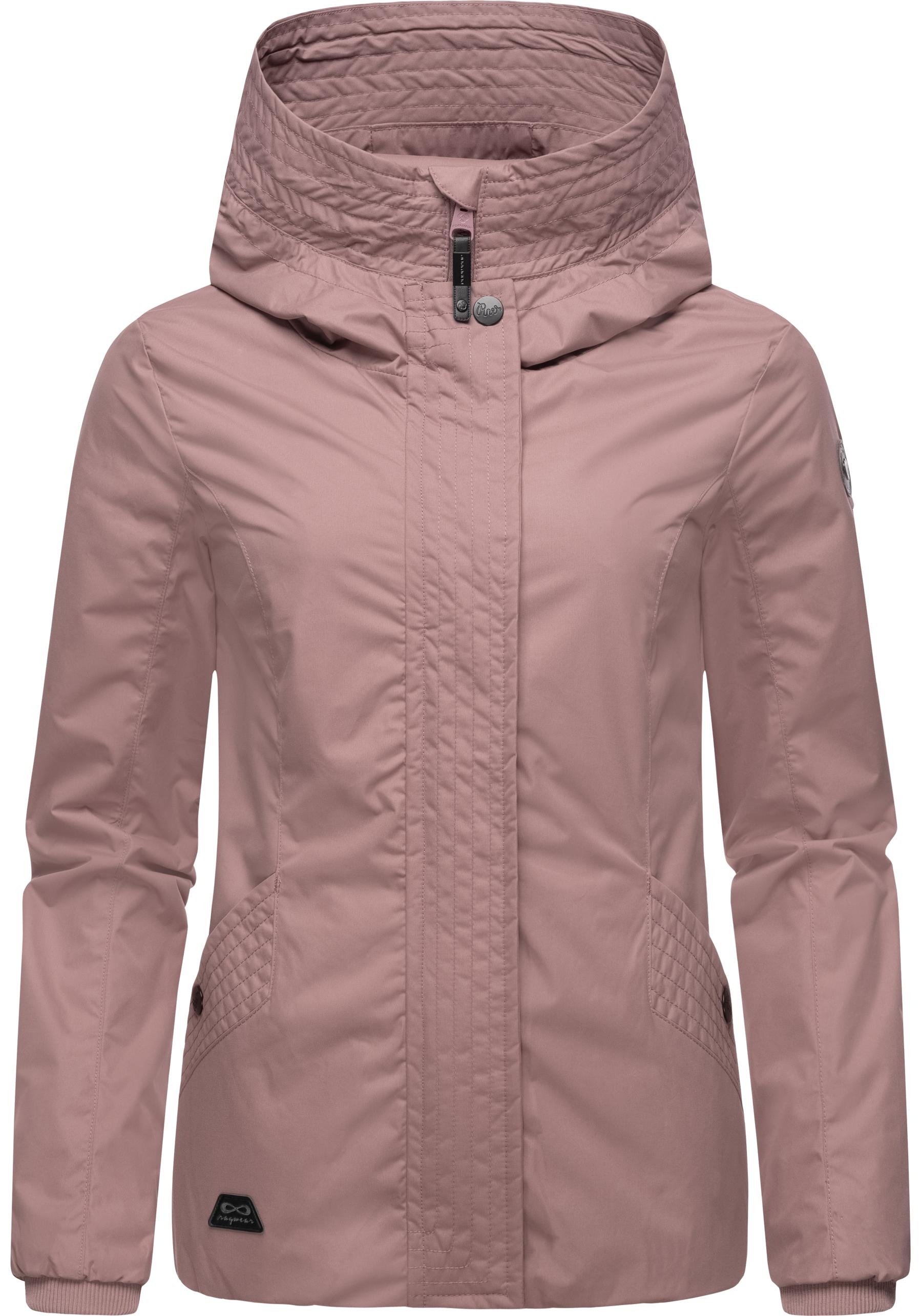 Ragwear Outdoorjacke "Vannesa", mit Kapuze, Modische Damen Übergangsjacke mit Kapuze